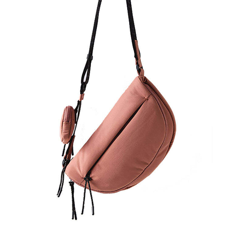 Lightweight Nylon Outdoor Soft Puffy Shoulder Crossbody Bags