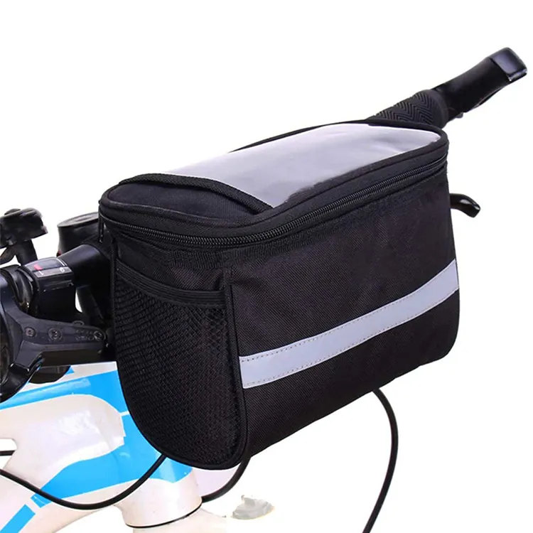 Custom Travel Mount Cycling Front Tube Bag Waterproof Bike Handlebar Bag