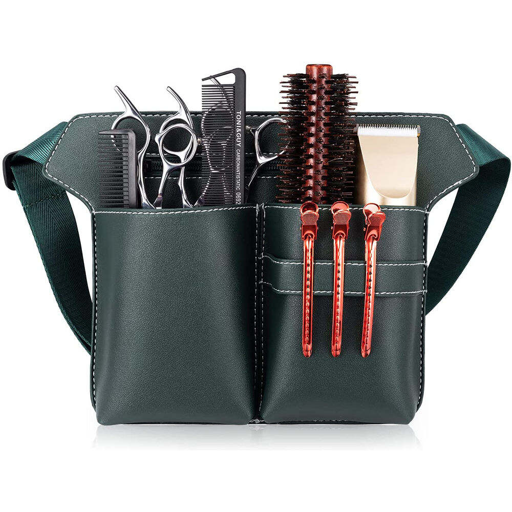 Scissor Hairdressing Barbers Tool Pouch Waist Tool Bag with Belt