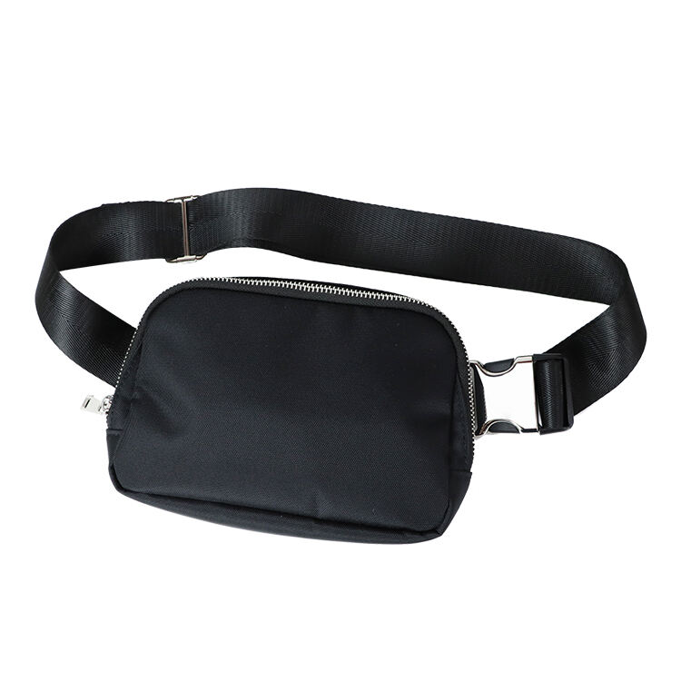 Custom Waterproof Nylon Running Bum Hip Waist Fanny Pack Crossbody Everywhere Belt Bag