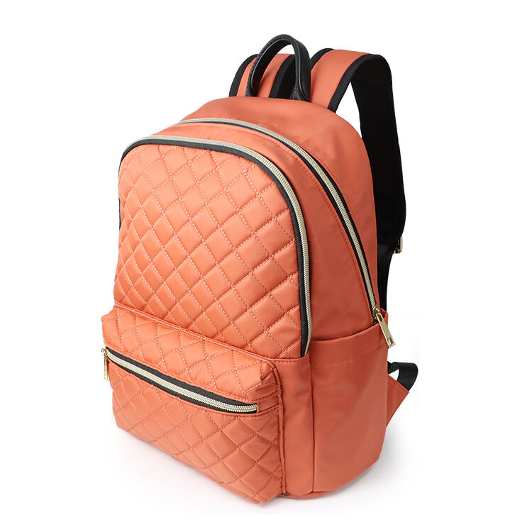 Women Lightweight Quilted Backpack