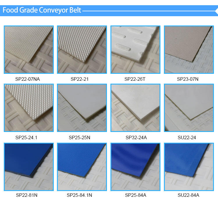 Food-Grade PVC & PU Belts