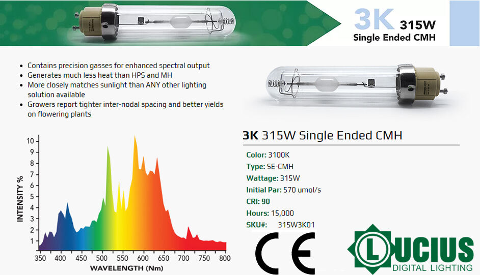 315W CMH Lamp 3k manufacture