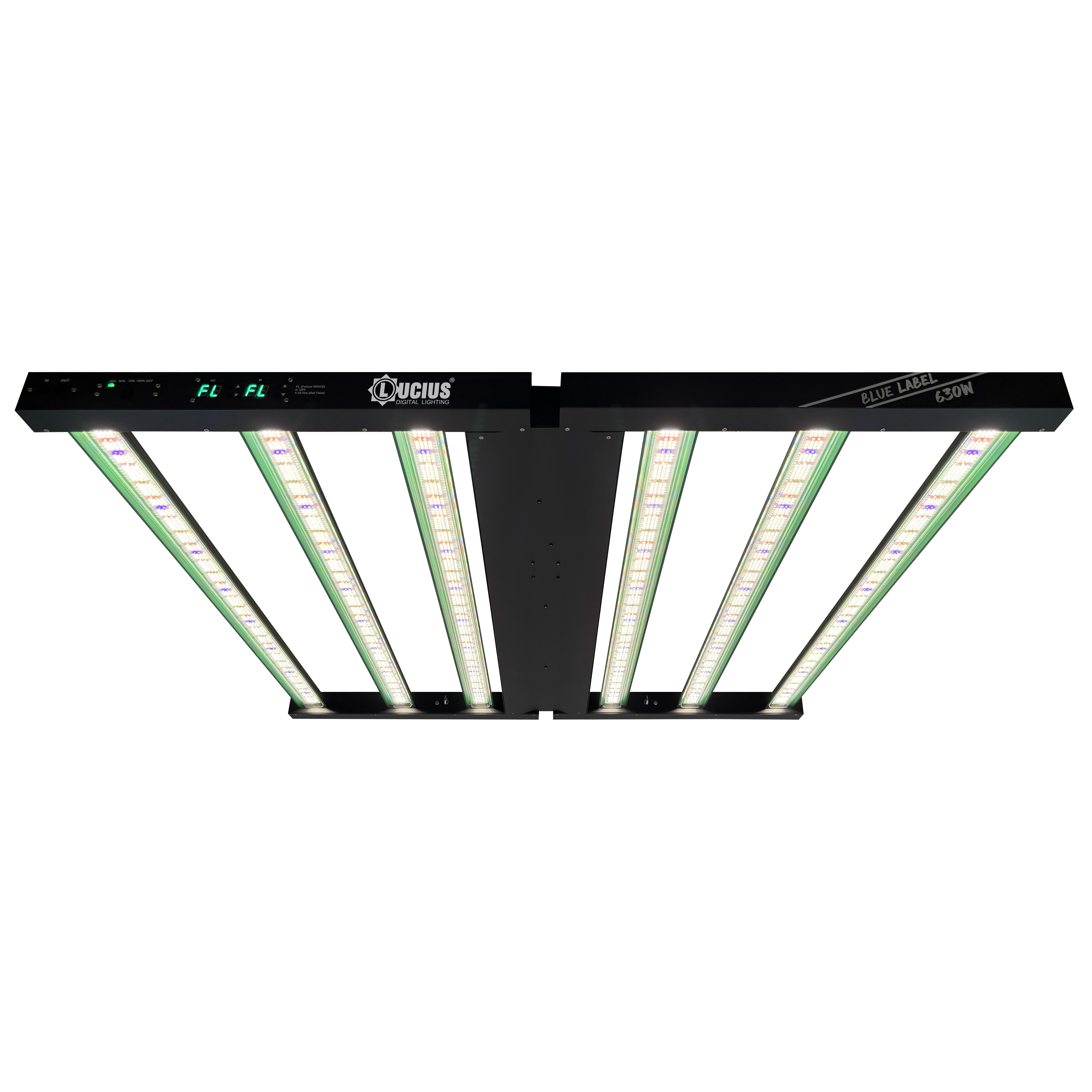 Lucius 6 Blue Label 630W LED cresce a luz com UV IR