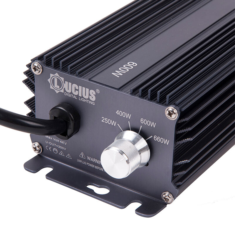 Lucius 600W HPS Pflanzenlicht-Set