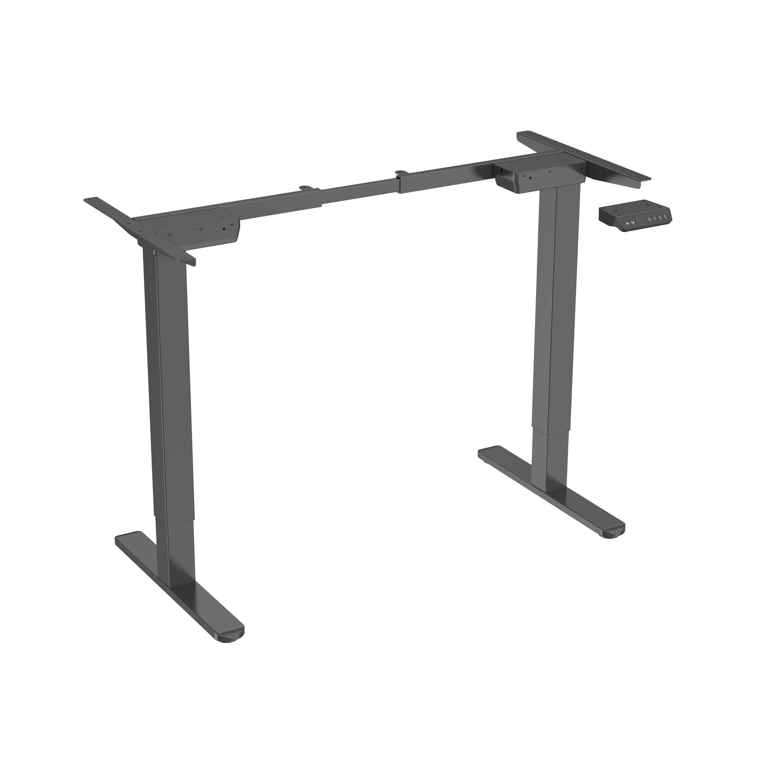Dual Motor Electric Height Adjustable Office Desk with Memory Control | V-MOUNTS JSD2-01