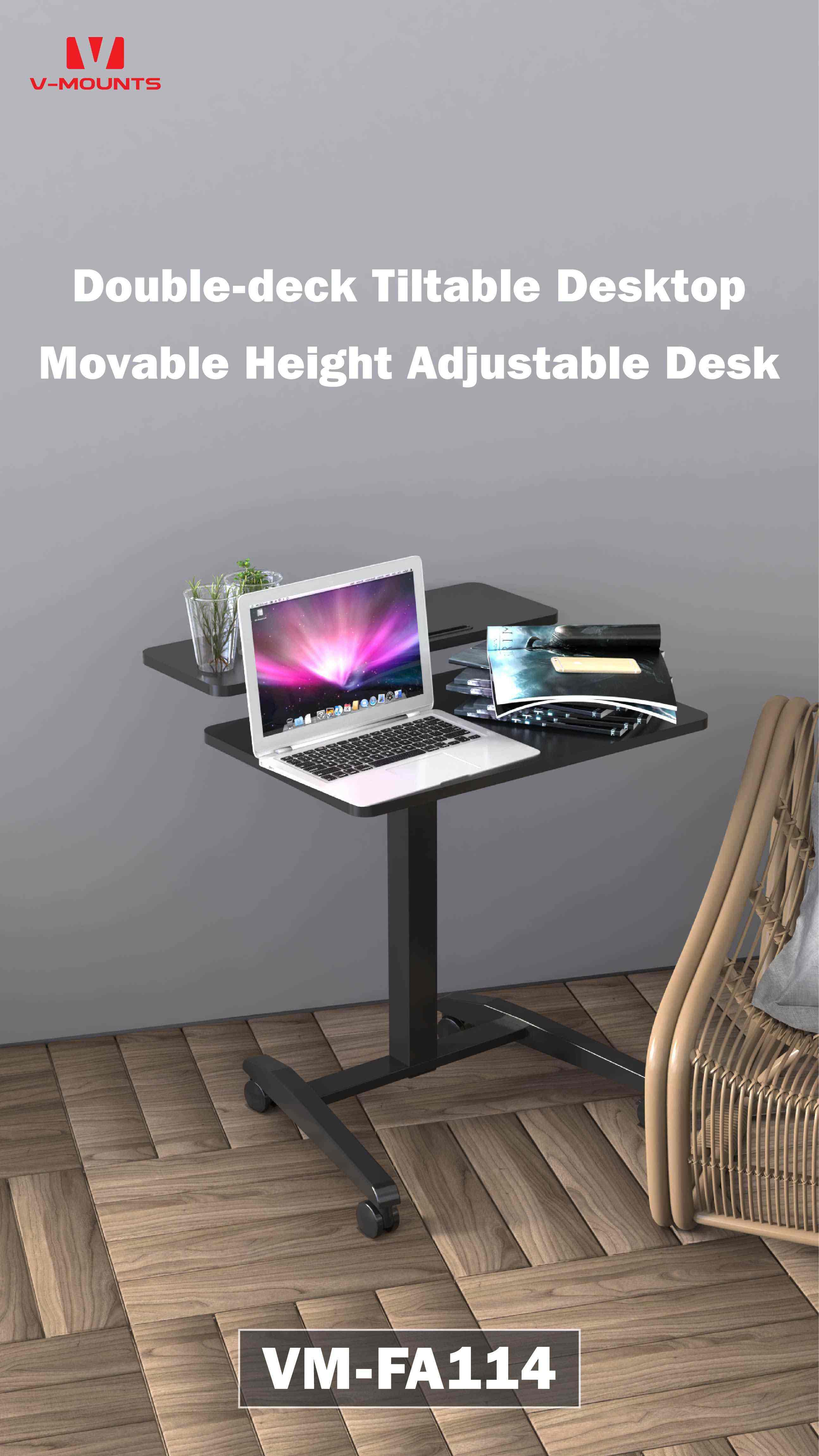 V-MOUNTS Tavoli Portatili per Laptop FA114