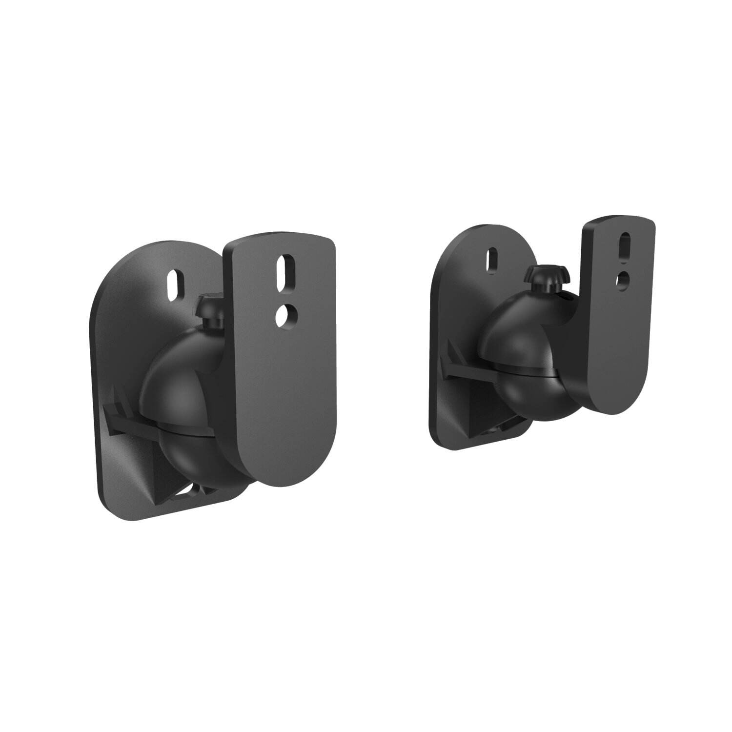 Support mural orientable pour enceintes, réglable, pour usage domestique et bureau – V-MOUNTS VM-S03