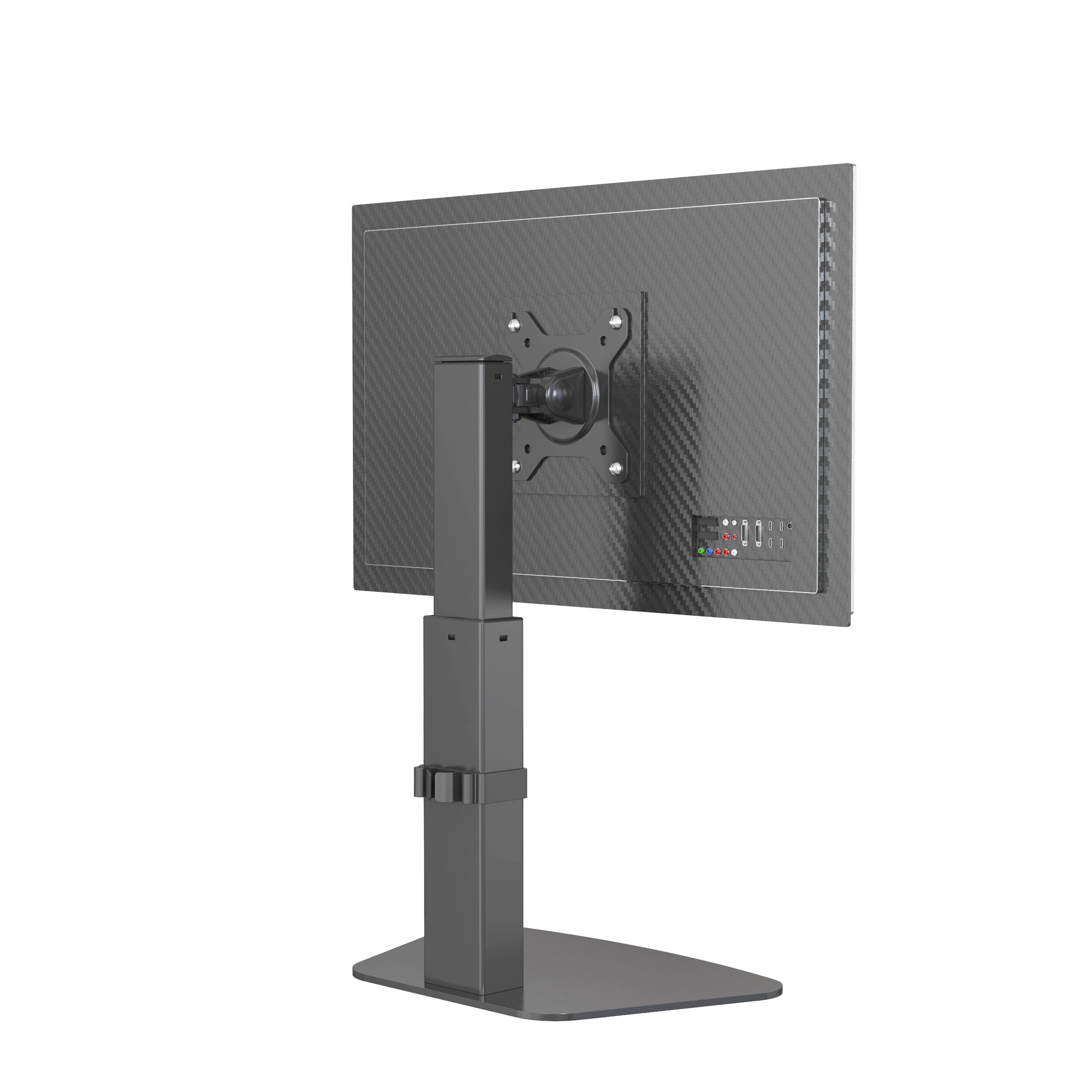 Adjustable Height Free-Standing Monitor Arm for 15–32