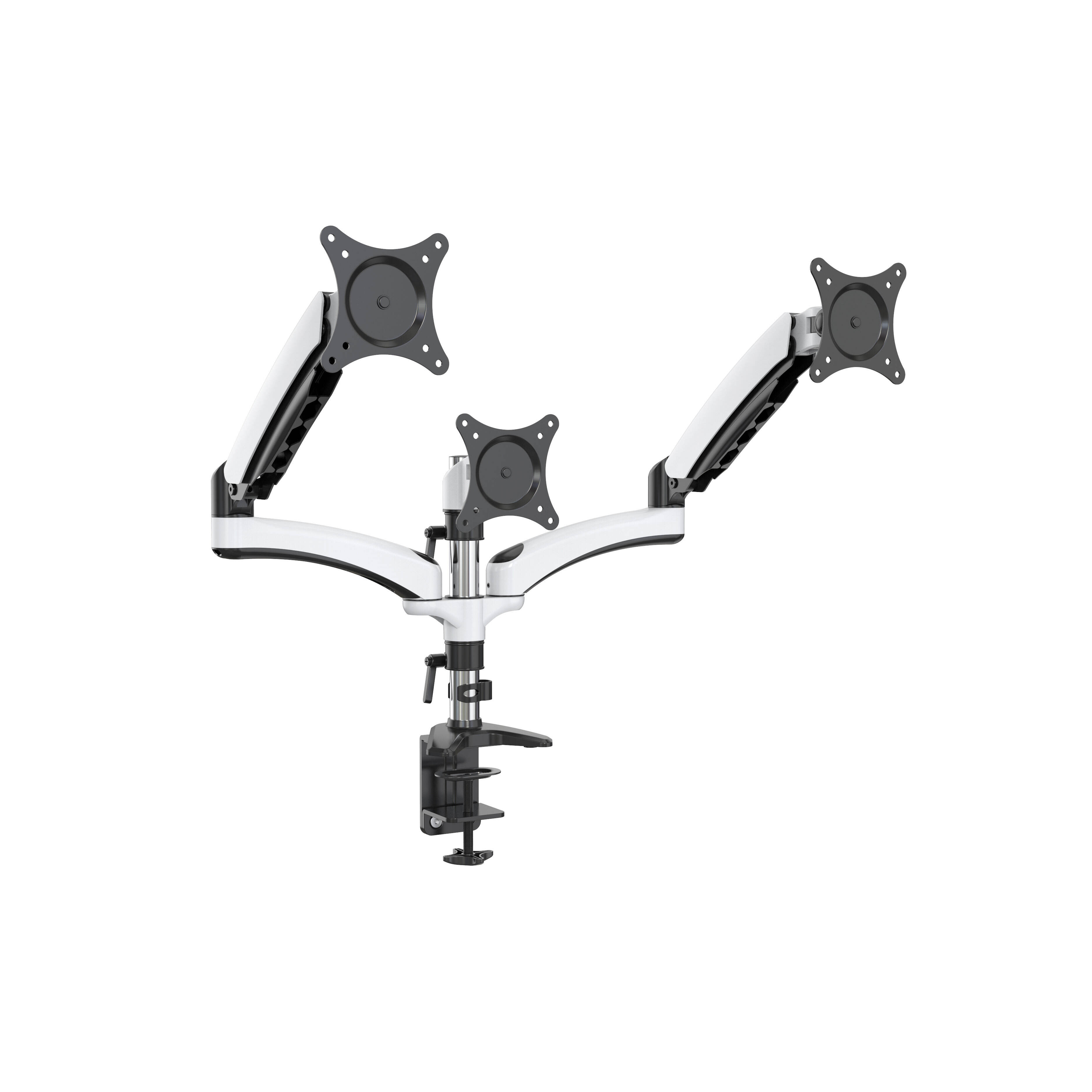 Braccio Triplo per Schermi Multipli con Gestione dei Cavi – V-MOUNTS VM-DS134D-E
