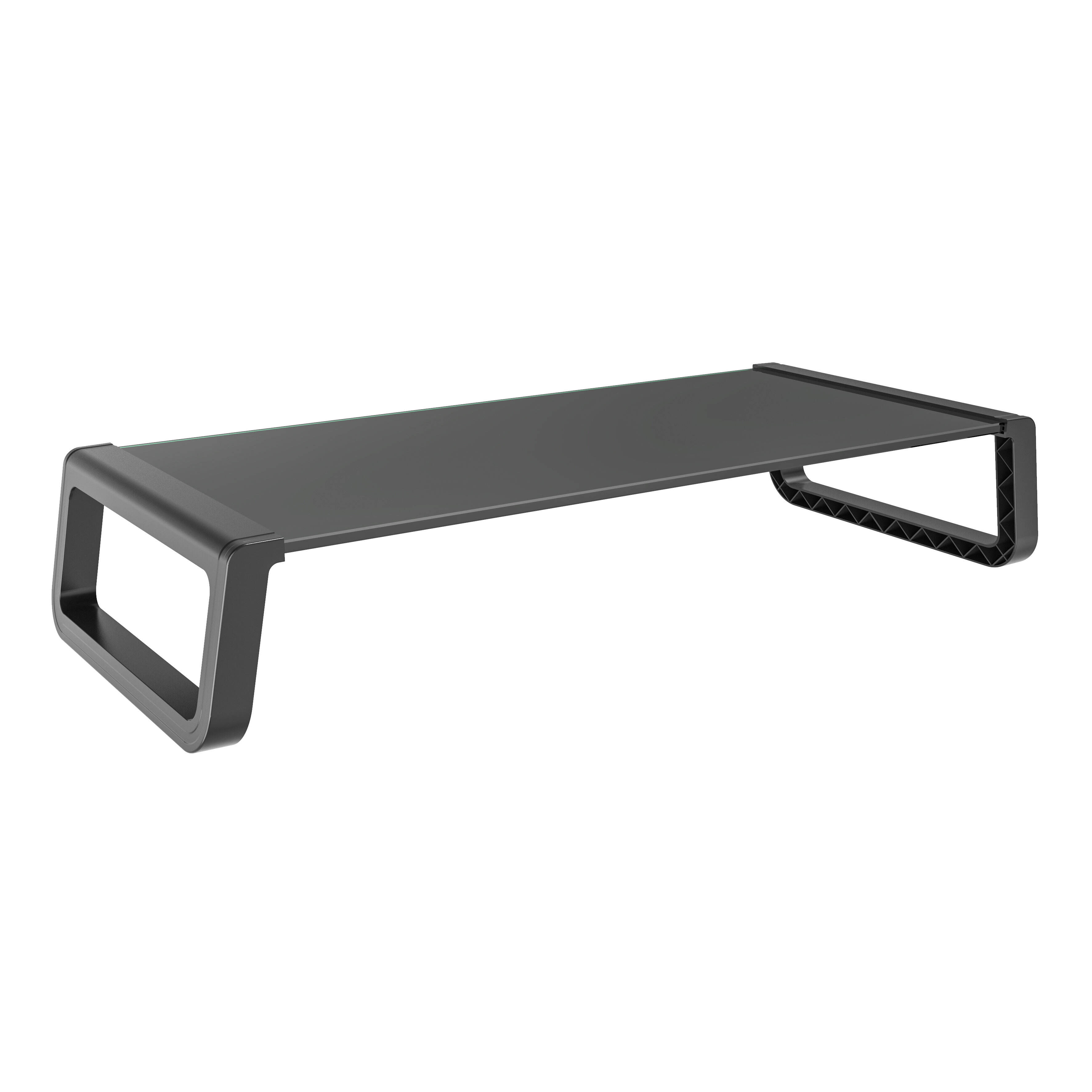 Ergonomic Monitor Riser Stand with Keyboard Storage – V-MOUNTS VM-MR09C ...
