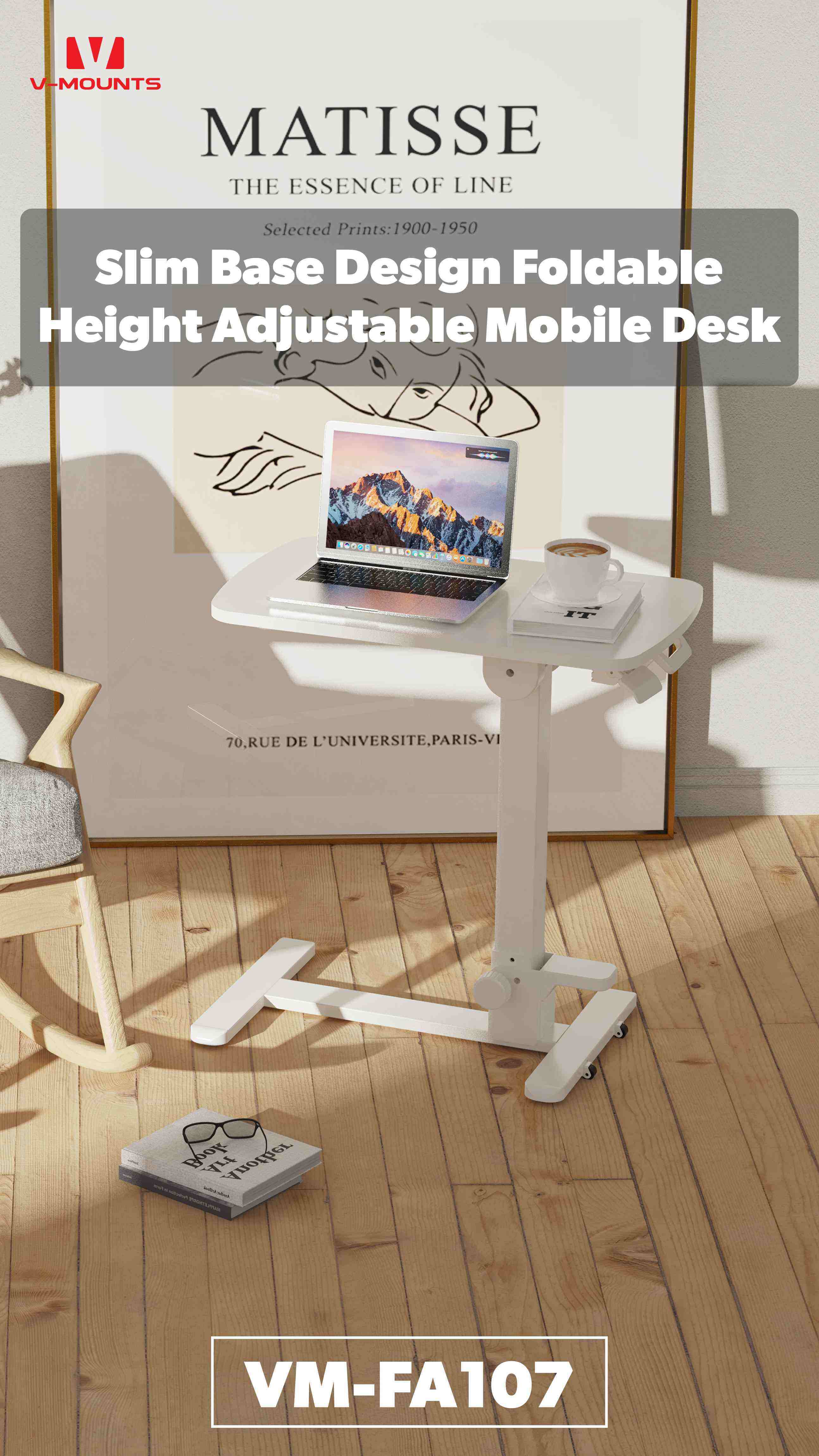 V-MOUNTS Tavoli Portatili per Laptop FA107