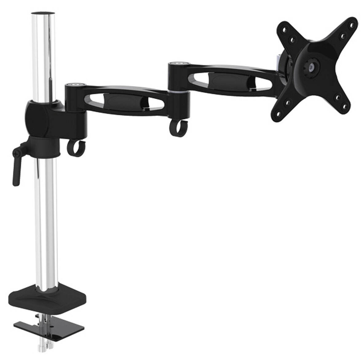 Adjustable Metal Bracket Monitor Desk Mount Arm for Single 13-27 ...