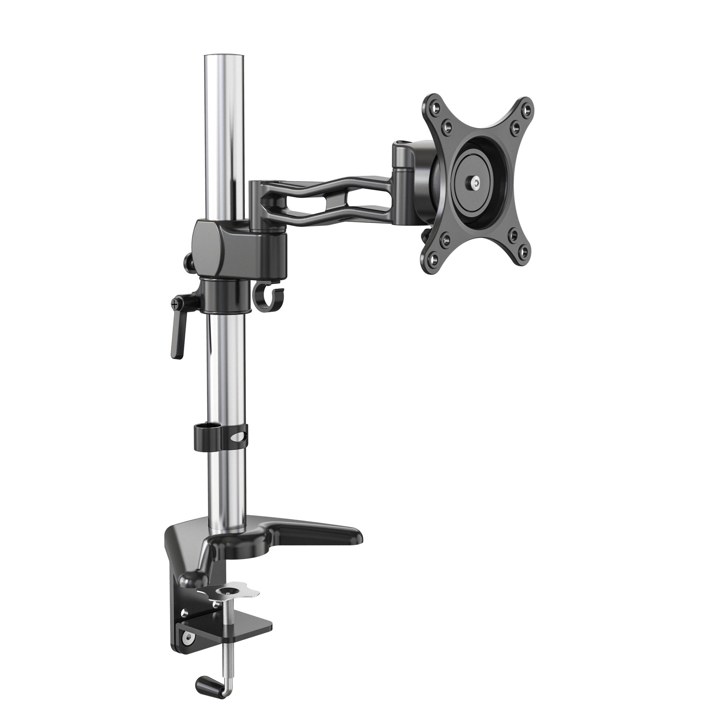 13〜27インチ画面対応フルモーション回転式デスクマウント – V-MOUNTS VM-D06