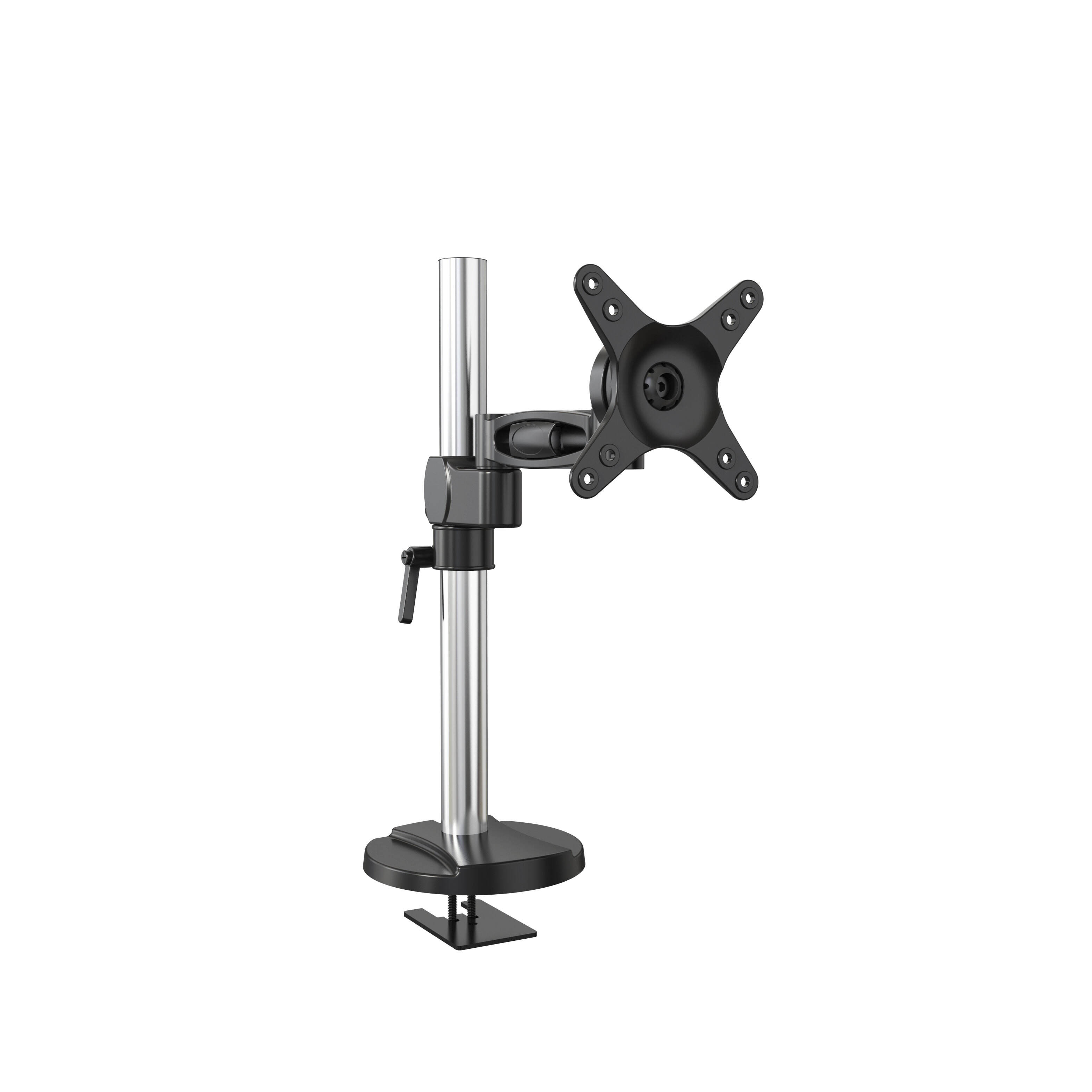 ケーブル管理システム付きシングルモニターアームデスクマウント－V-MOUNTS VM-D12