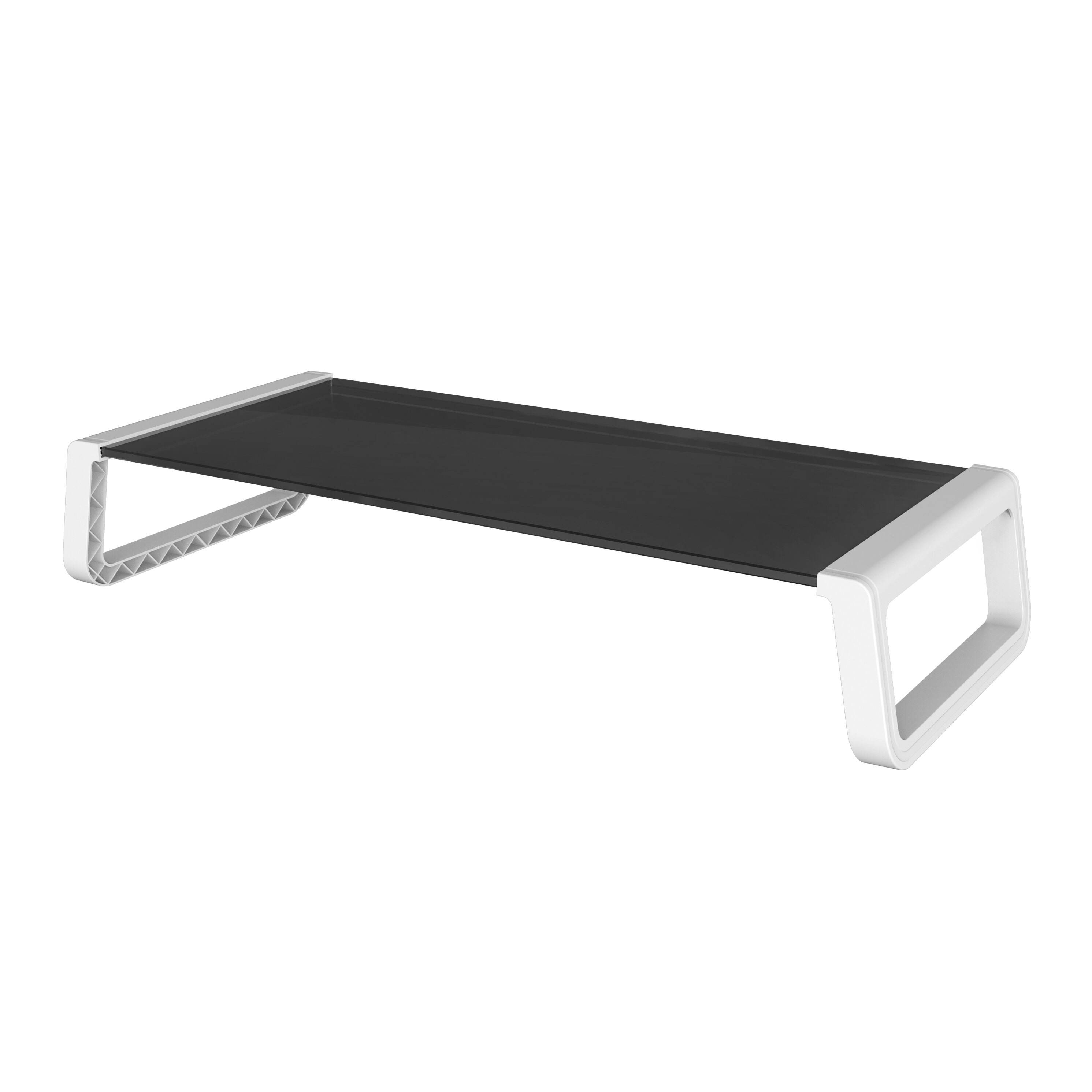 Ergonomic Monitor Riser Stand with Keyboard Storage – V-MOUNTS VM-MR09C ...