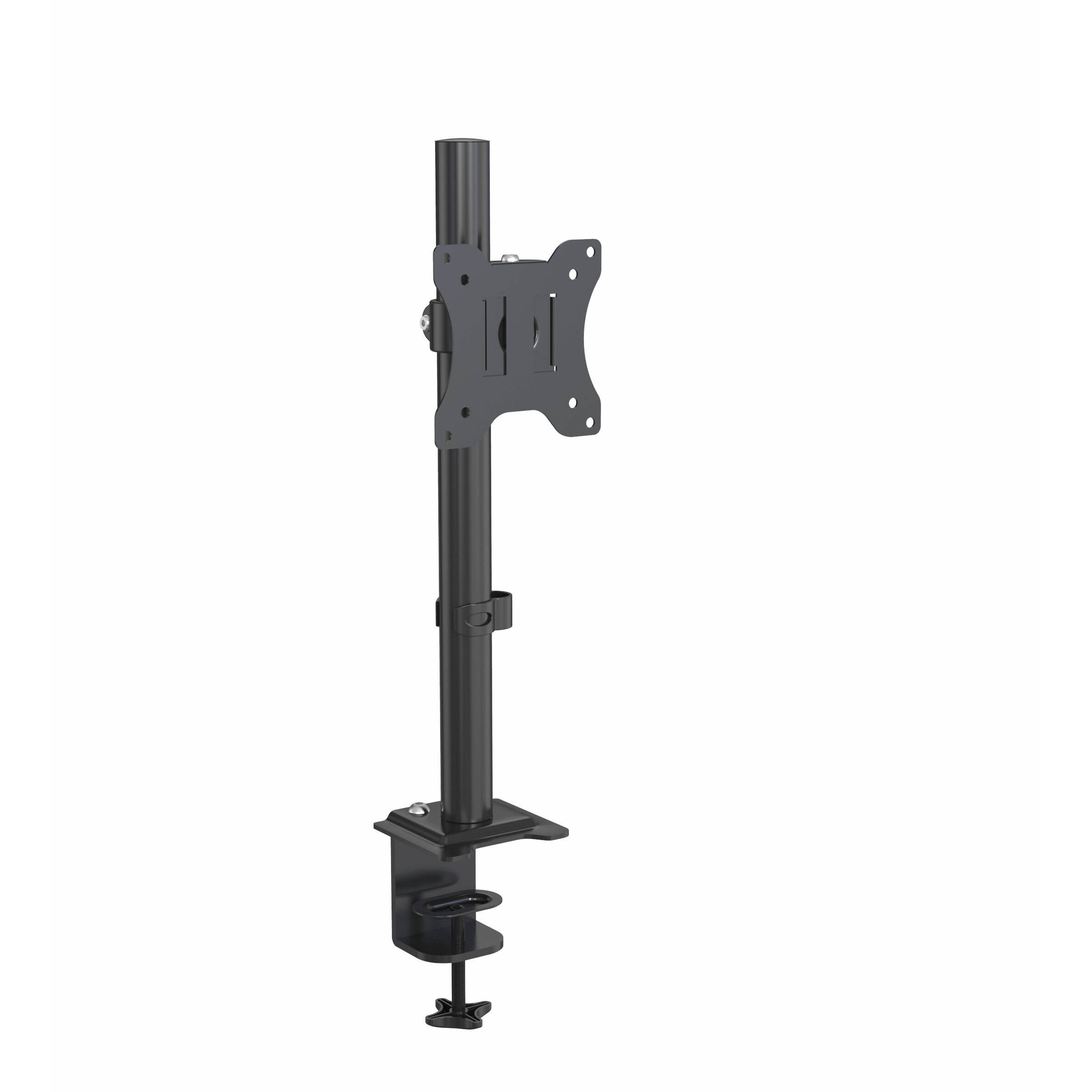 케이블 정리를 위한 기능이 포함된 수동 조절식 단일 모니터 마운트 V-MOUNTS VM-D50