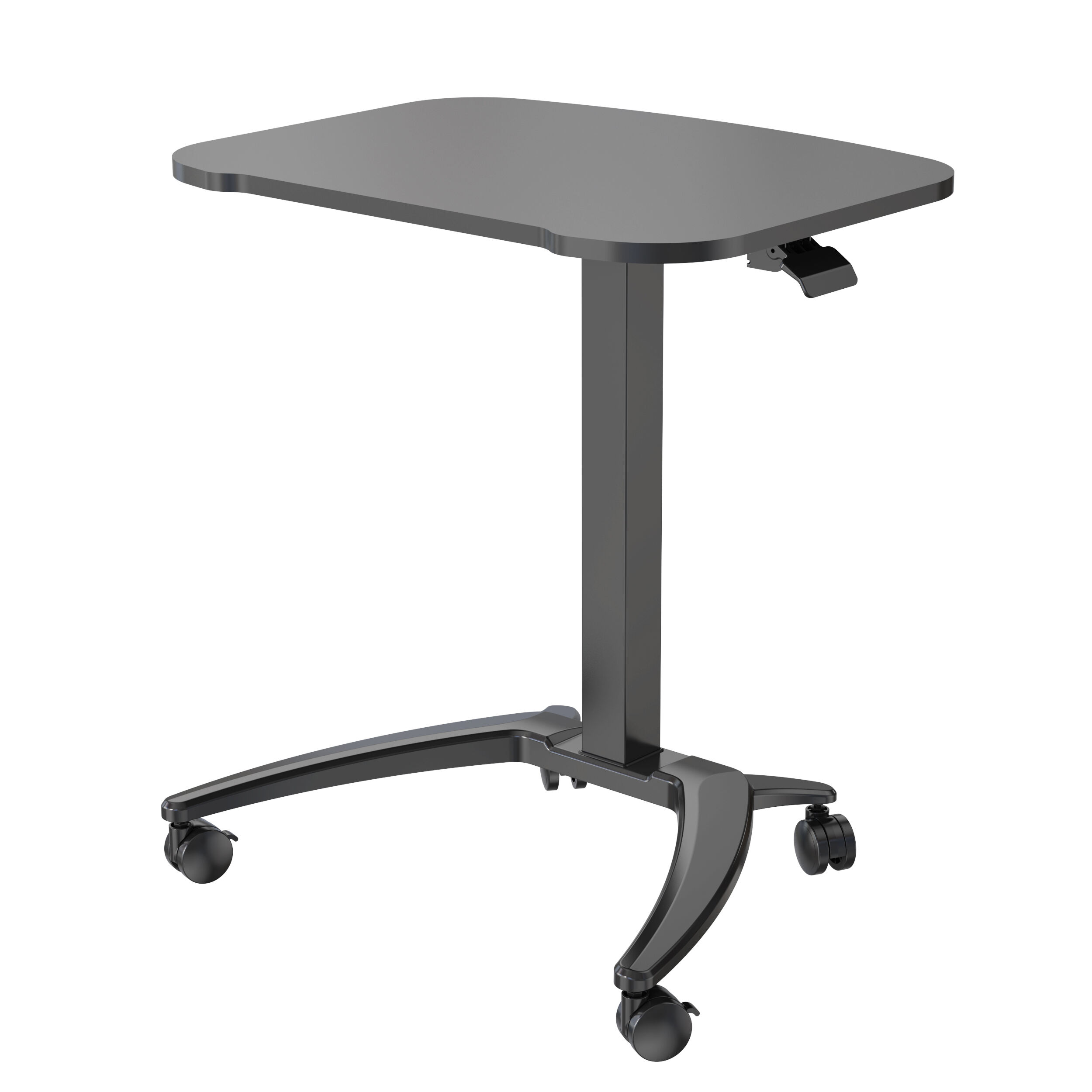 Scrivania mobile con maniglia a molla gas regolabile in altezza 760-1125mm – VM-FA108G
