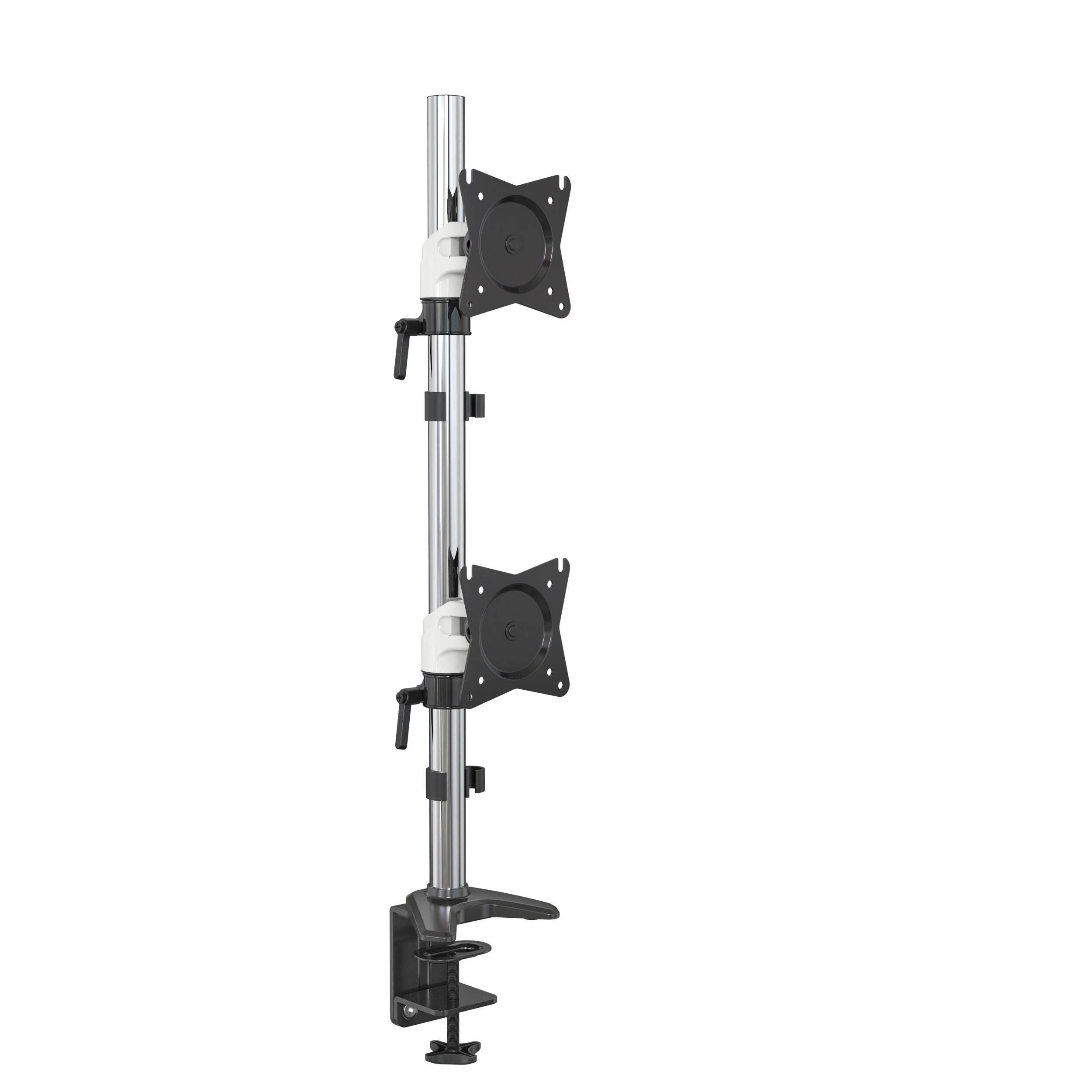 Dual Monitor Arm with Multi-Angle Adjustment – V-MOUNTS AE20