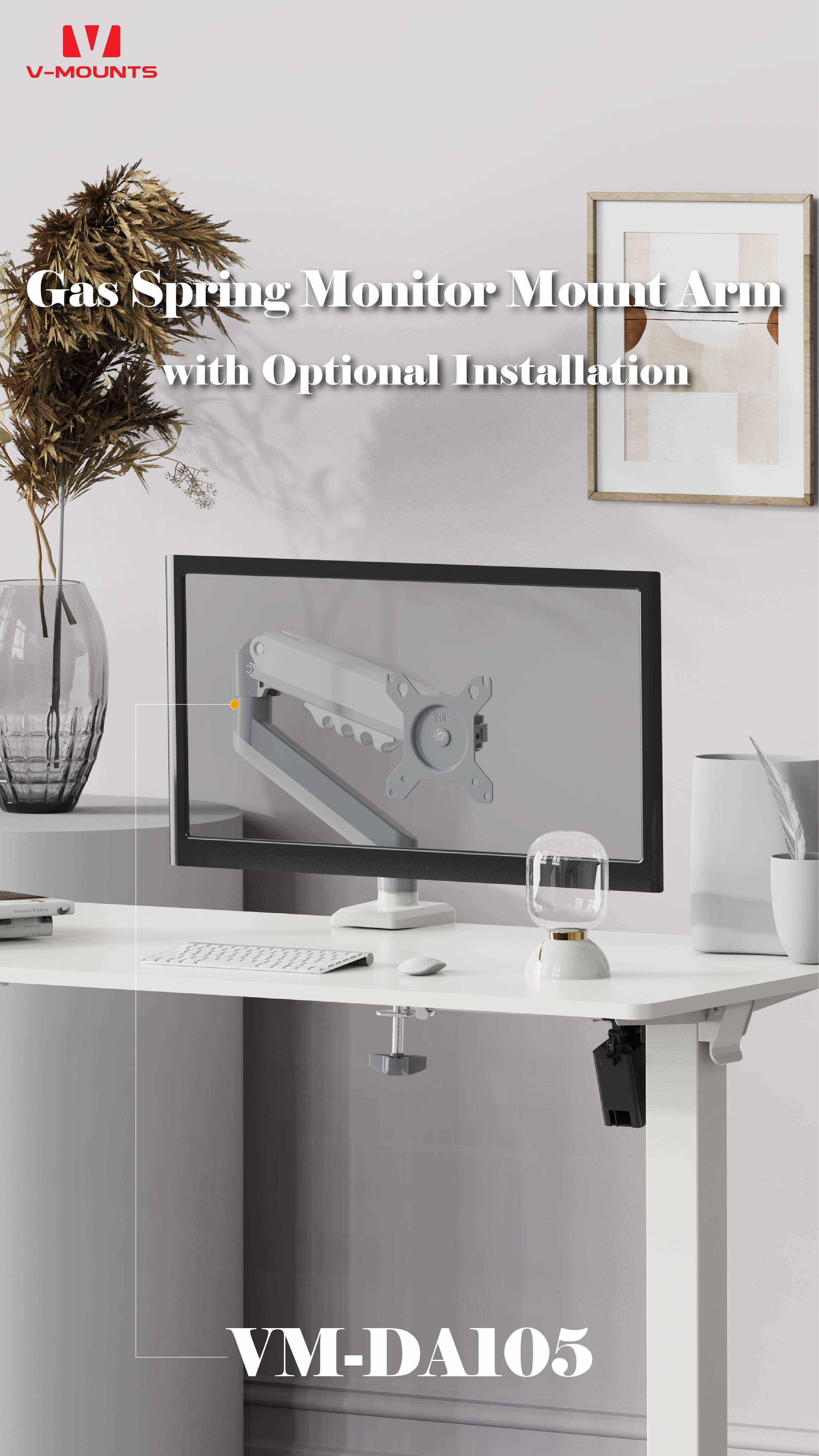 V-MOUNTS Braccia per Monitor a Molle Idrogeno DA105