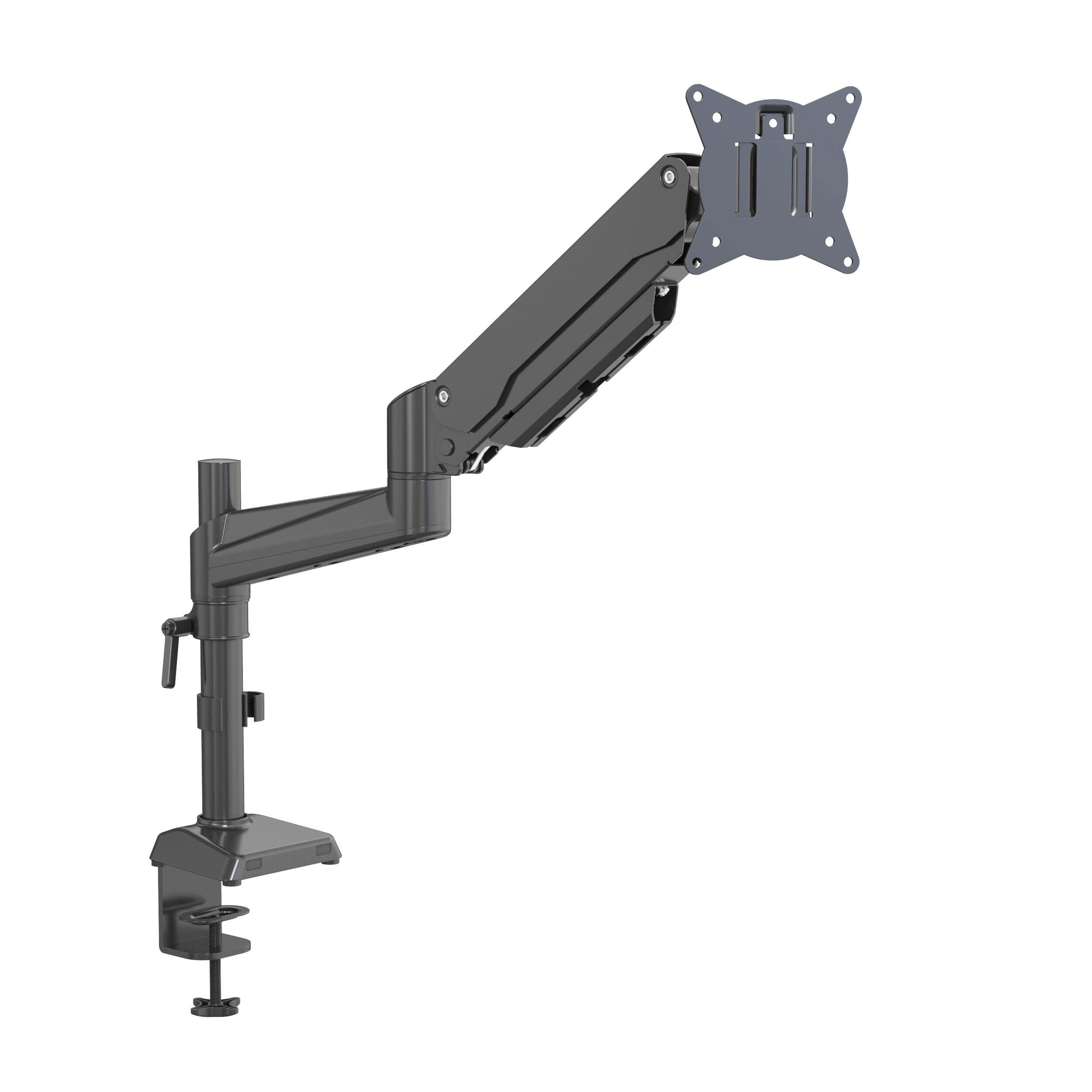 Braccio Singolo per Monitor da Tavolo con Molla a Gas per Schermi da 15-32” | V-MOUNTS VM-GM412D