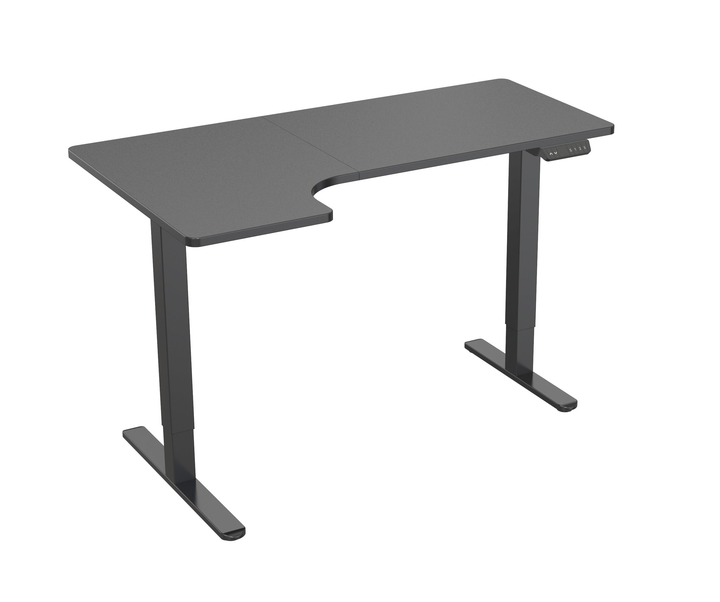 Scrivania elettrica regolabile in altezza con doppio motore, piano ampio e controller intelligente V-MOUNTS JSD2-01-L1