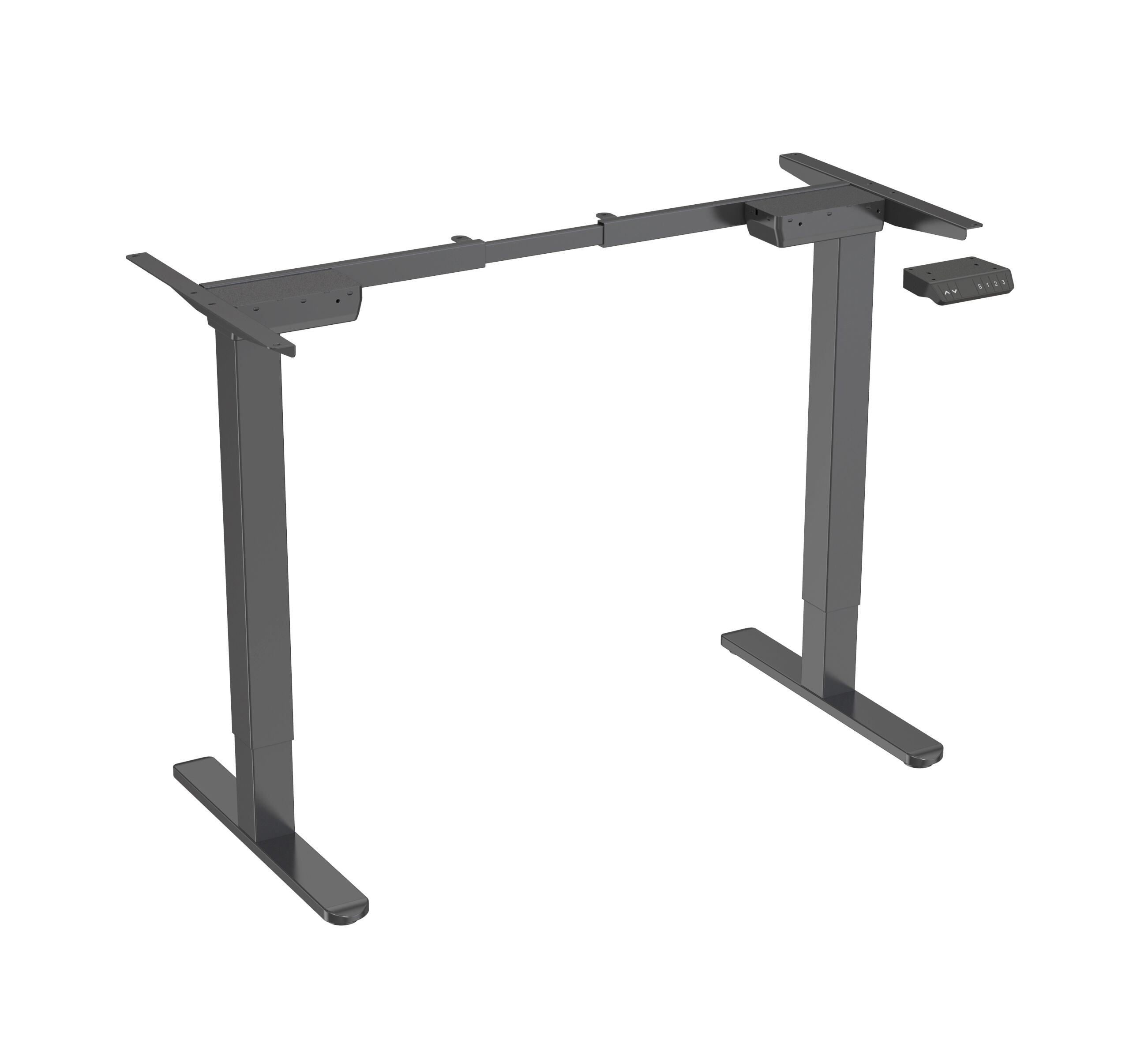 Dual Motor Electric Height Adjustable Office Desk with Memory Control | V-MOUNTS JSD2-01-1P