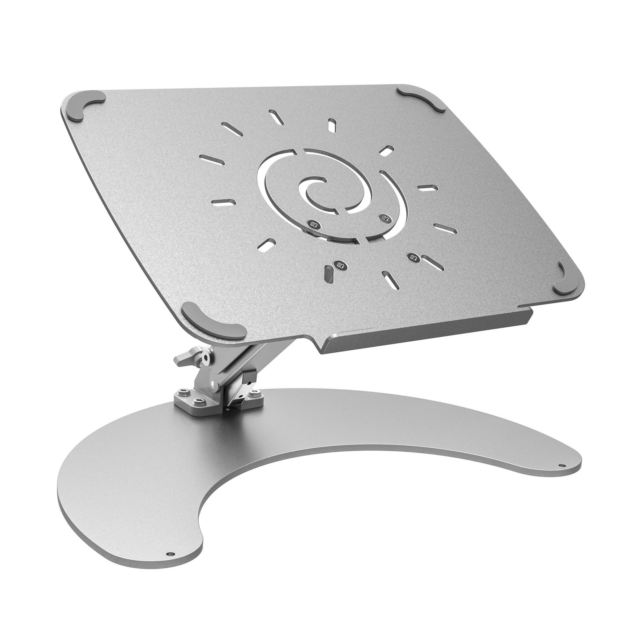Suporte para Laptop em Alumínio com Ajuste Manual e Furos de Ventilação – V-MOUNTS VM-LHA5