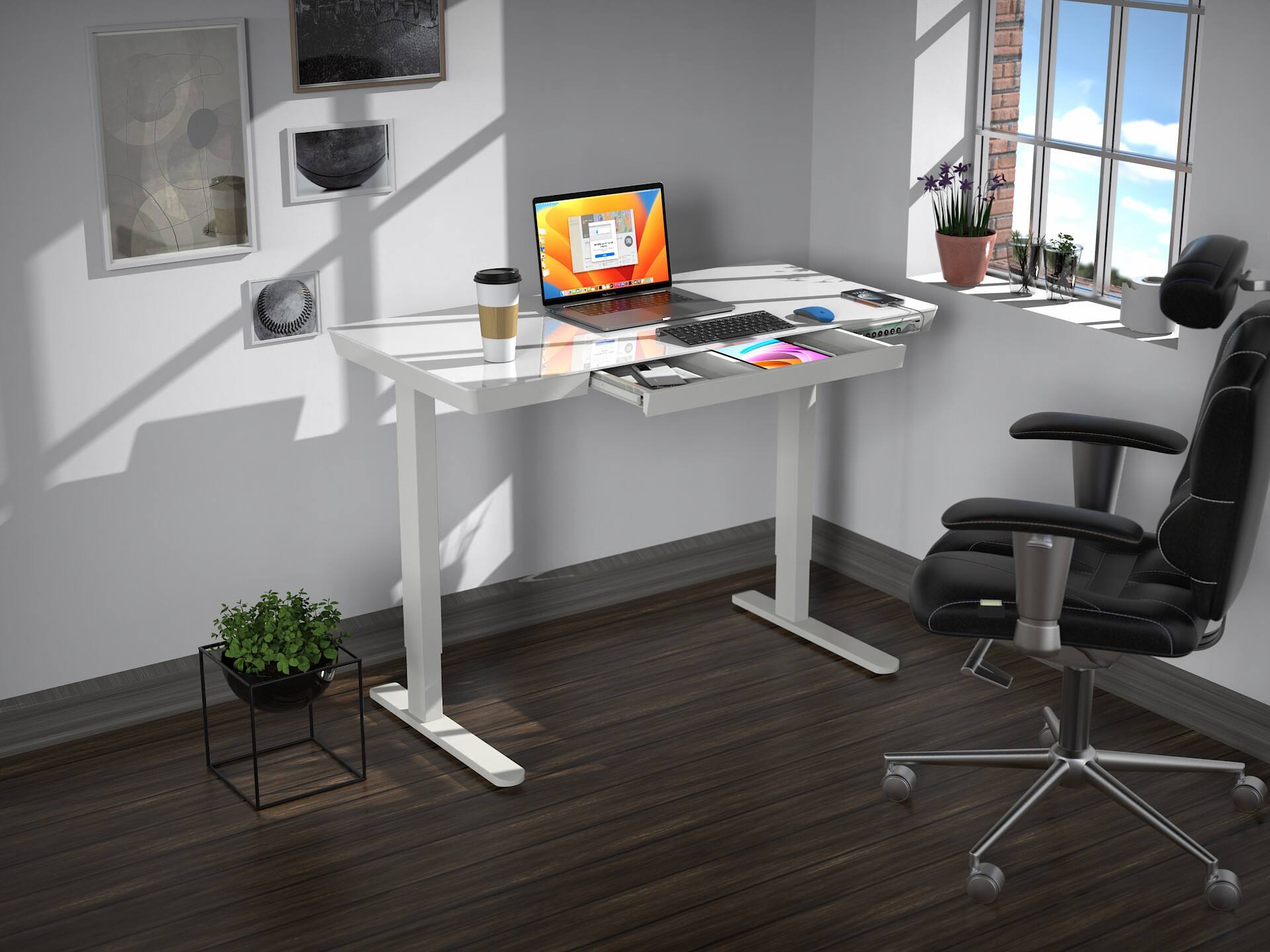 How Does a Height Adjustable Desk Boost Productivity and Focus?