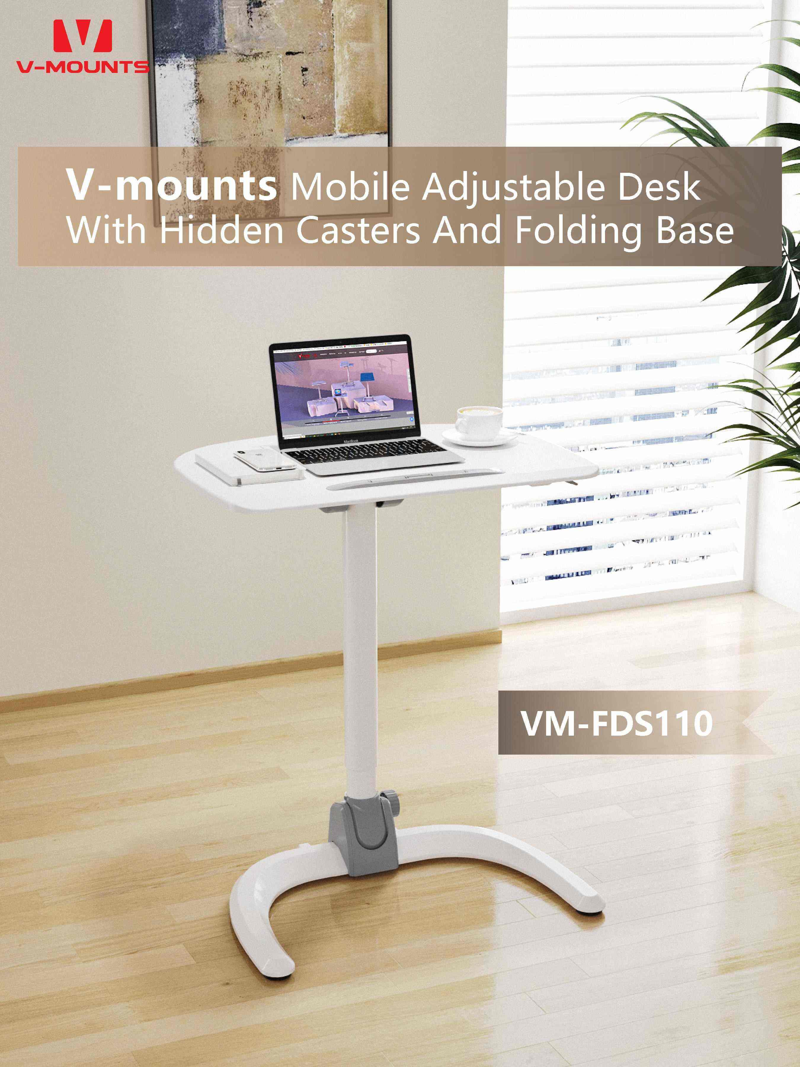 V-MOUNTS Tavoli Portatili per Laptop FDS110