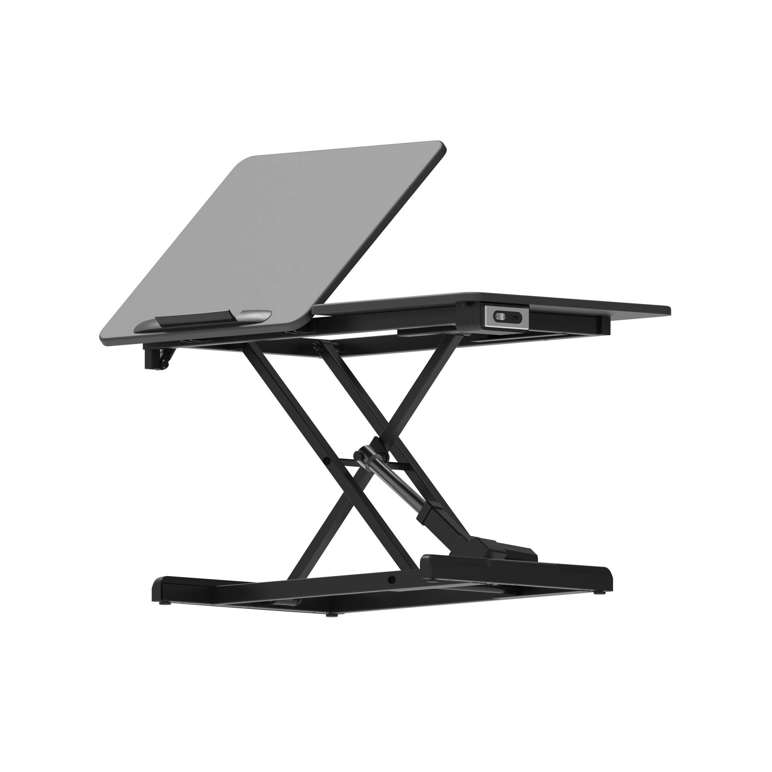 Electric Sit Stand Desk Converter with One-Click Lift | V-MOUNTS VM ...