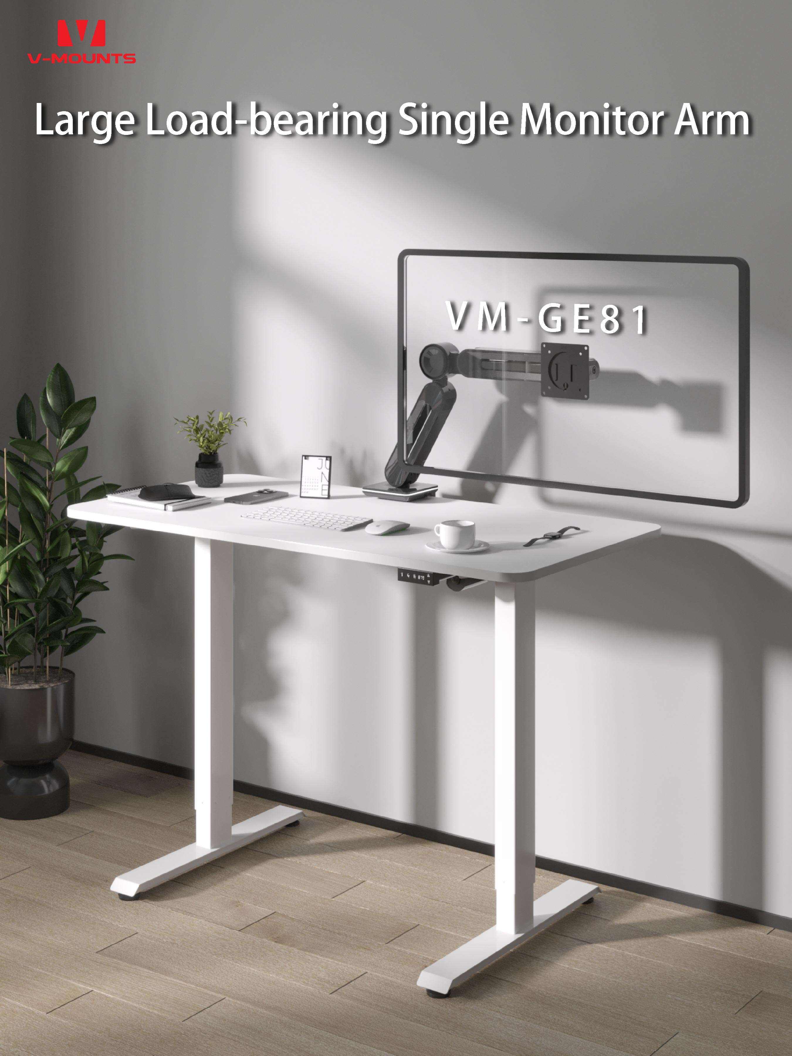 V-MOUNTS Braccia per Monitor a Molle Idrogeno GE81
