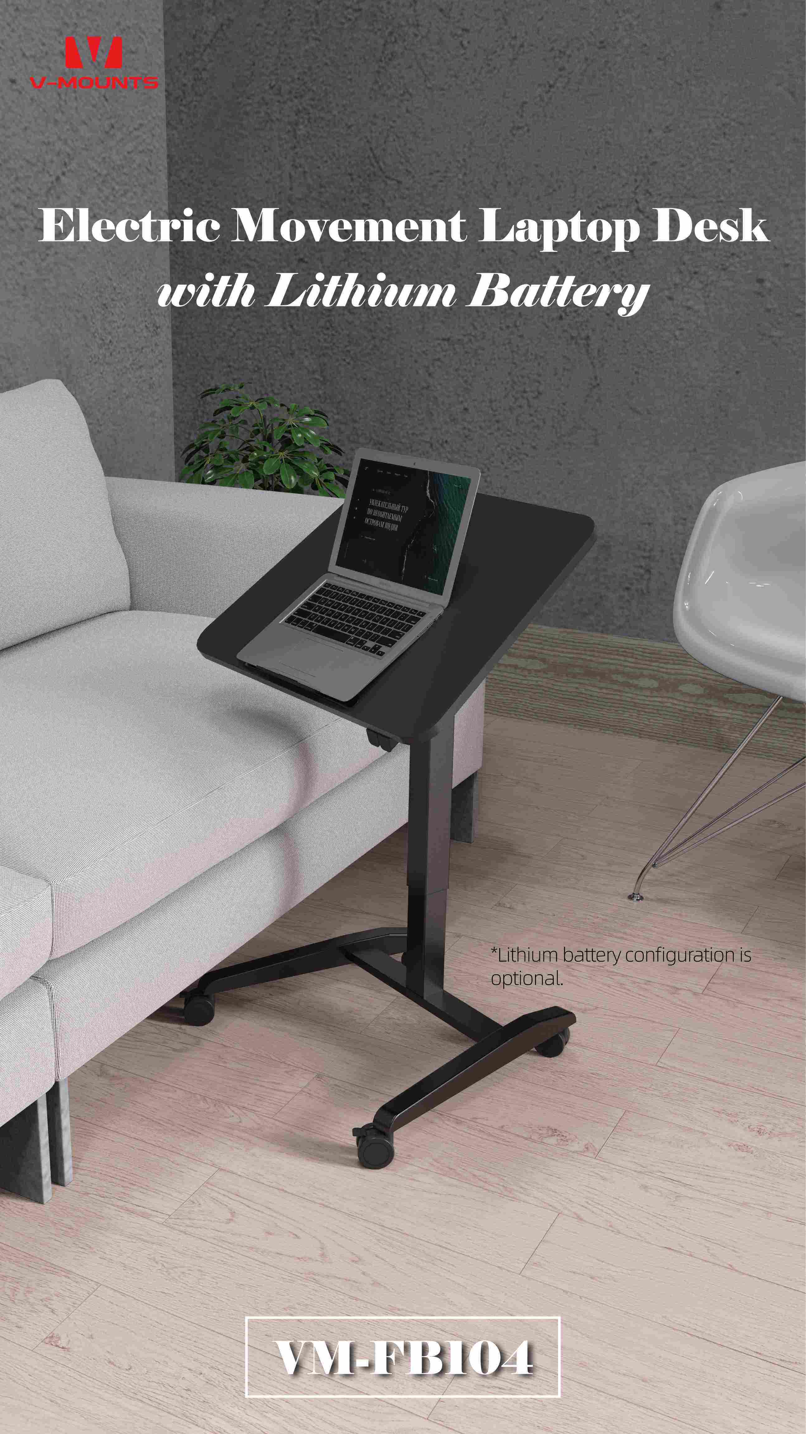 V-MOUNTS Tavoli Portatili per Laptop FB104