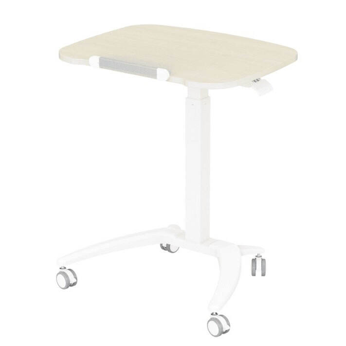 Scrivania ergonomica V-MOUNTS VM-FA108 per laptop con regolazione motorizzata dell'altezza e piano inclinabile