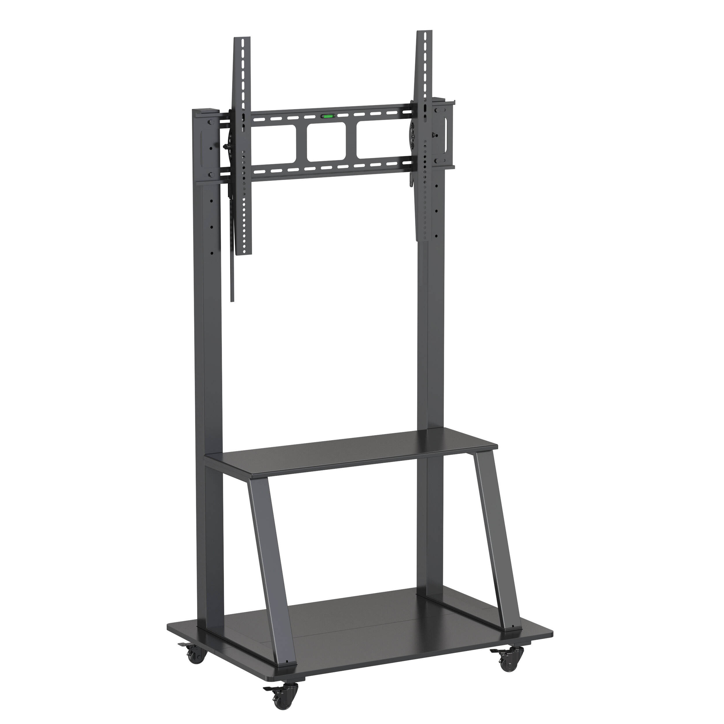 Heavy-Duty Adjustable TV Stand with Tilt and 4-Position Height Settings for 40-90 Inch Screens – V-MOUNTS VM-TC011