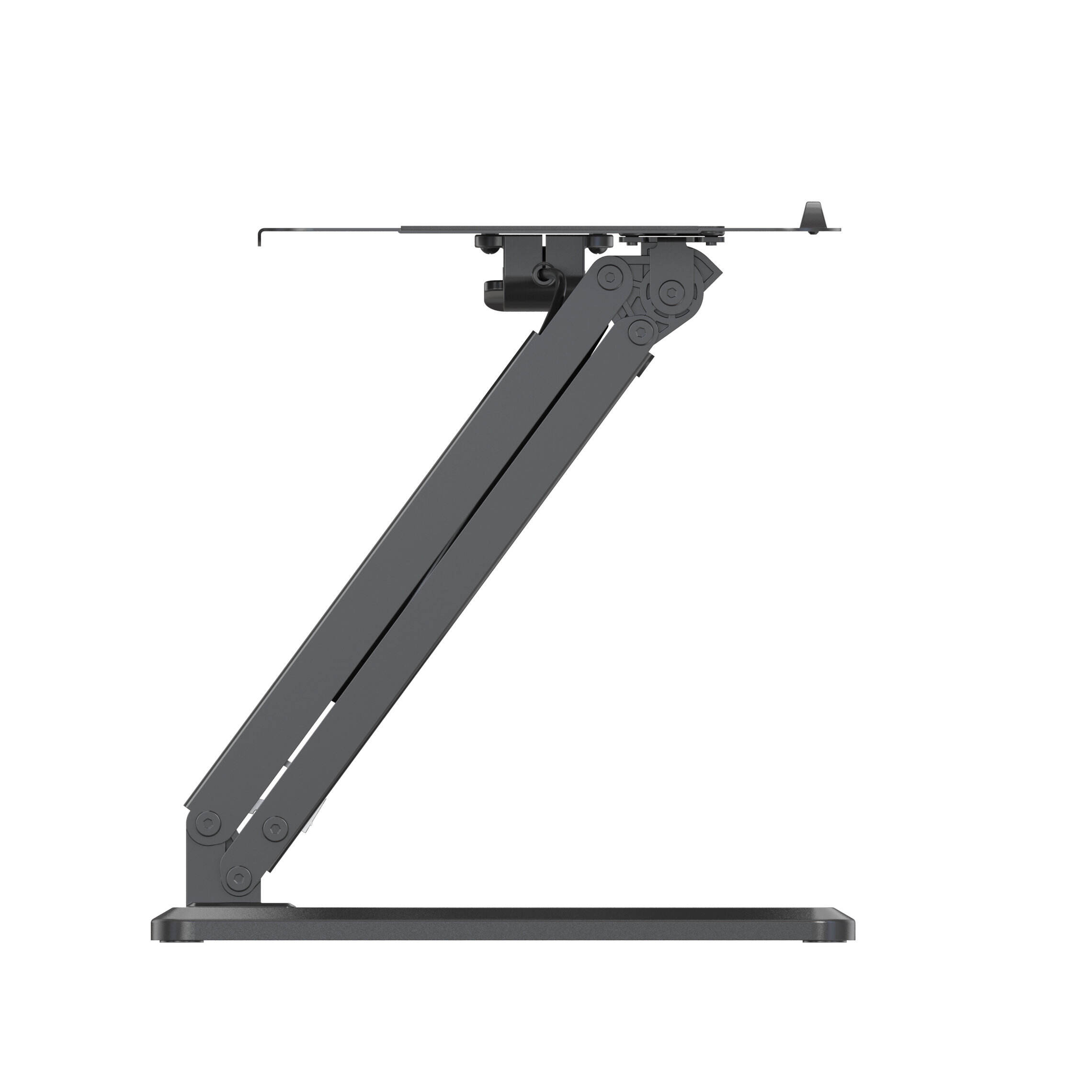 Ergonomic Adjustable Laptop Stand with Gas Spring – Foldable Desktop ...