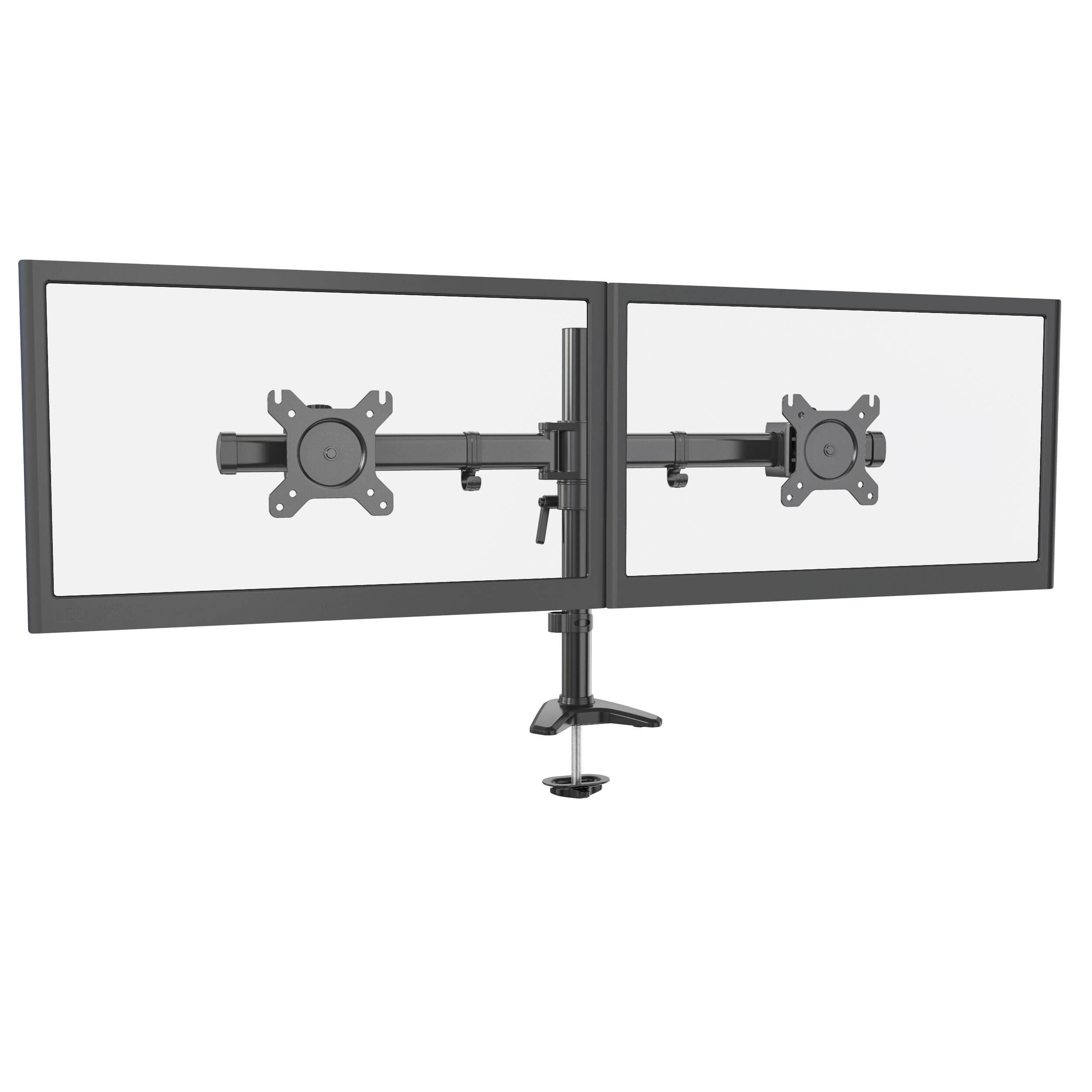 Soporte para Doble Monitor con Ajuste Vertical de Altura y Función de Liberación Rápida – V-MOUNTS VM-MP320GL
