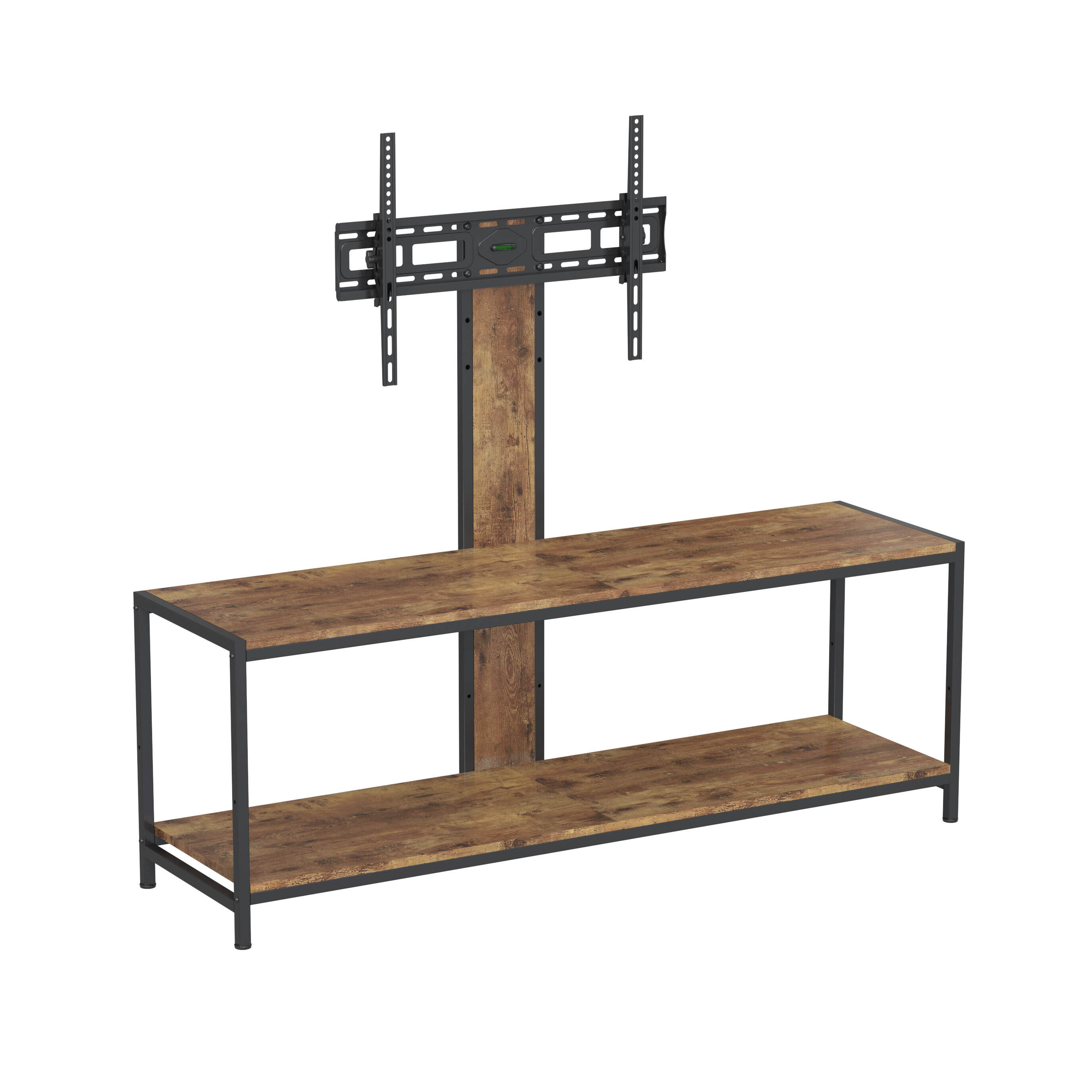 Height Adjustable TV Stand with Storage Cabinet for 32–85