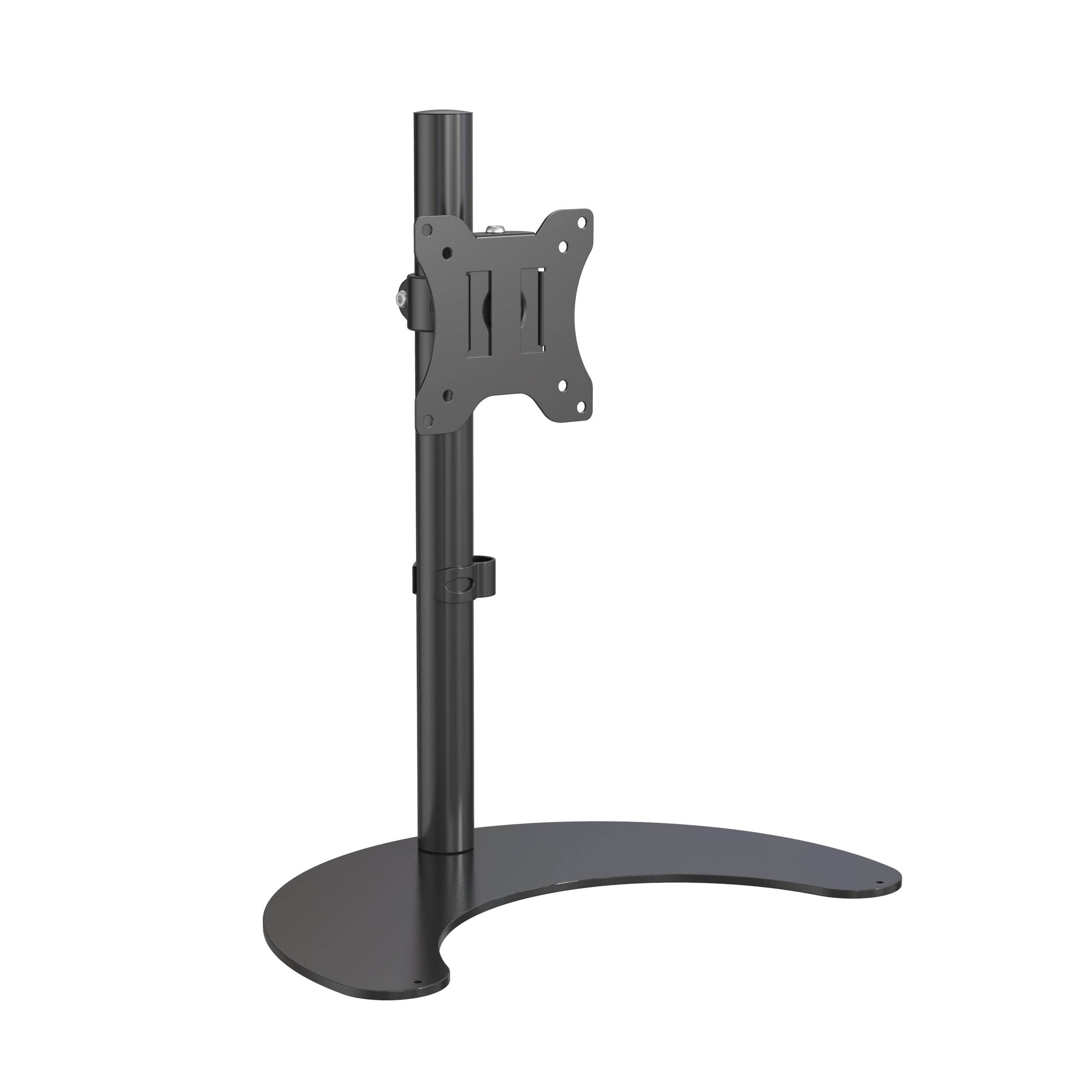 滑り止め付きベース搭載 手動高さ調整可能なデスクモニターアーム V-MOUNTS VM-D50S