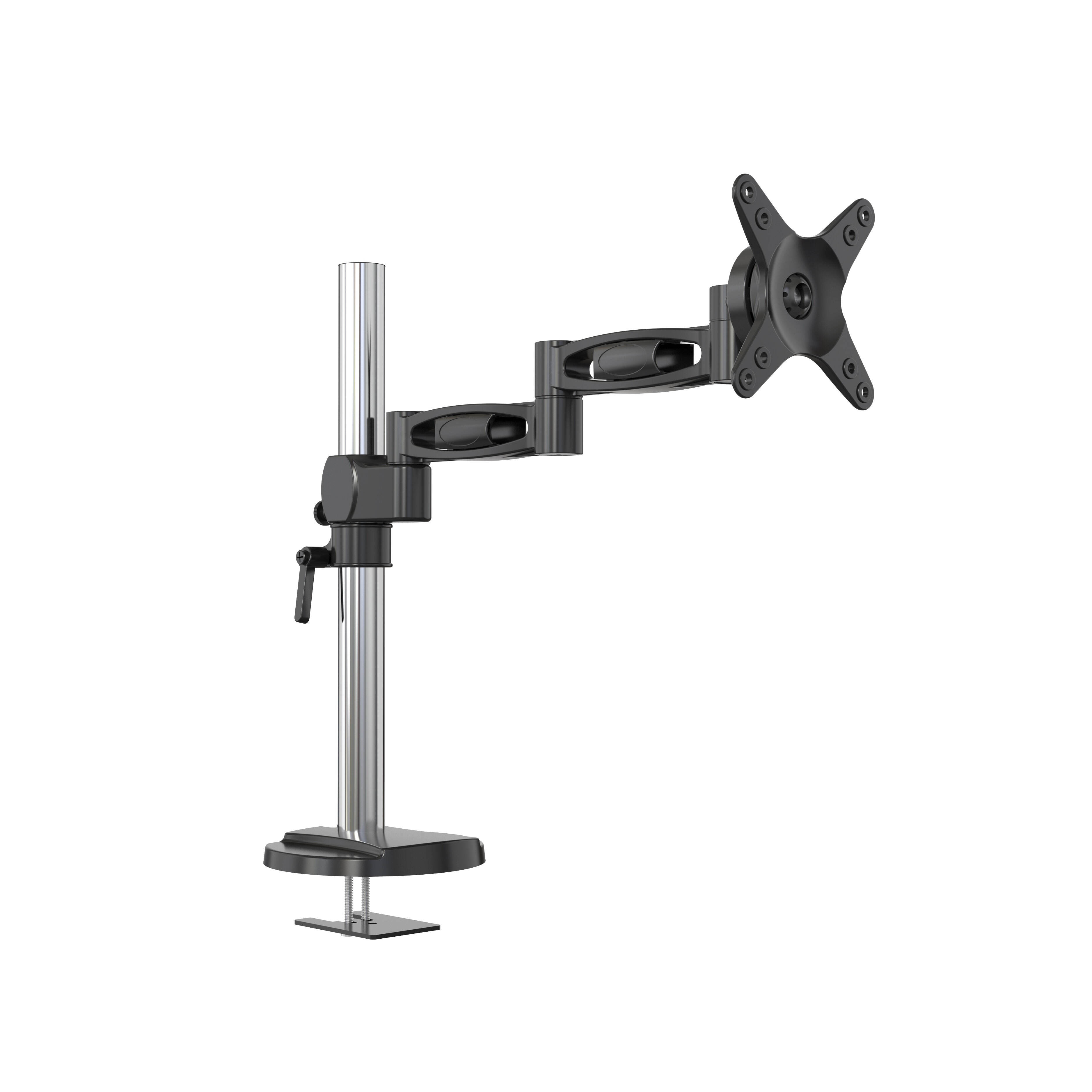高さ調整可能なメタルブラケット式モニターデスクマウントアーム（13～27インチ画面対応）－V-MOUNTS VM-D13
