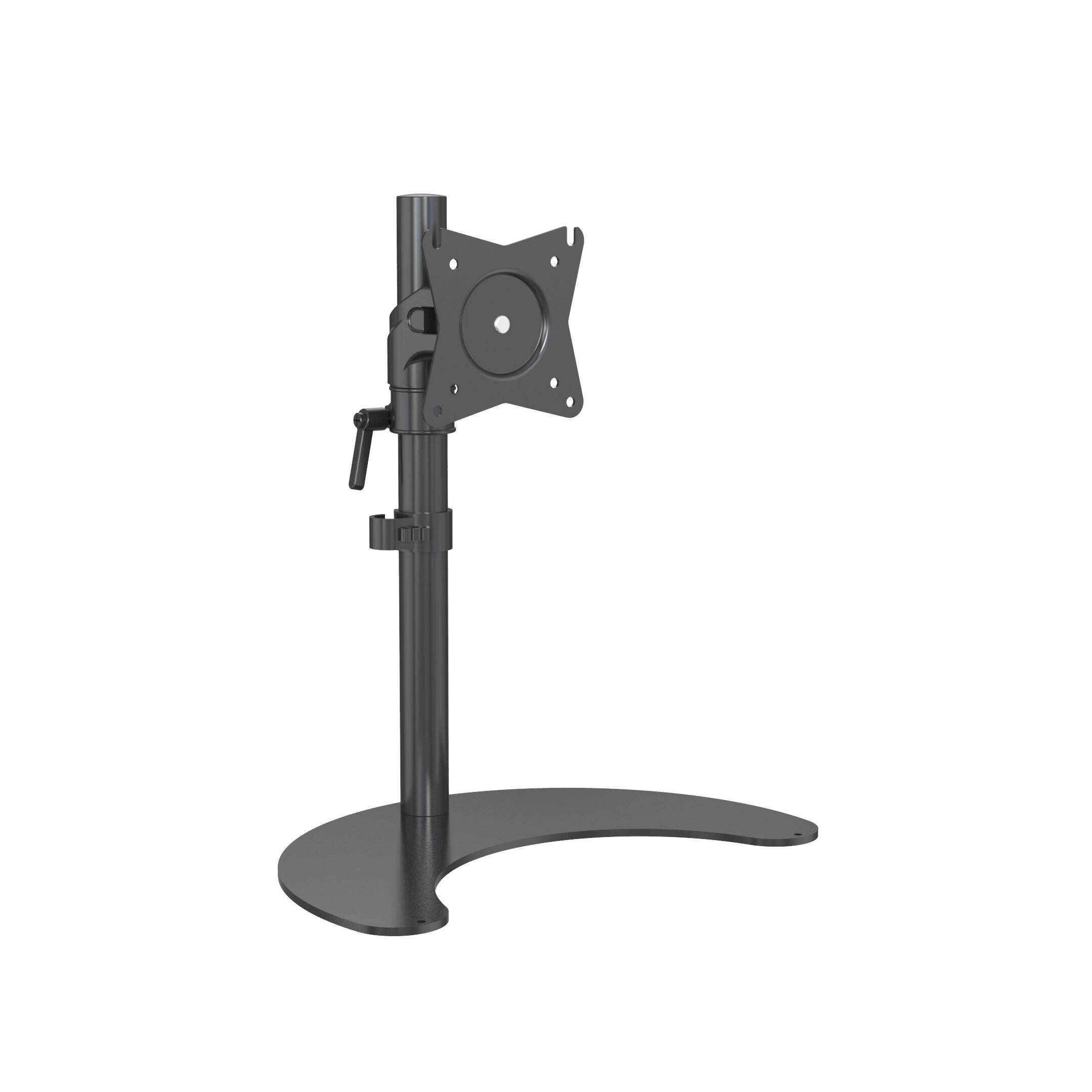 Full Motion Height Adjustable Monitor Stand for Desk – V-MOUNTS AE10S