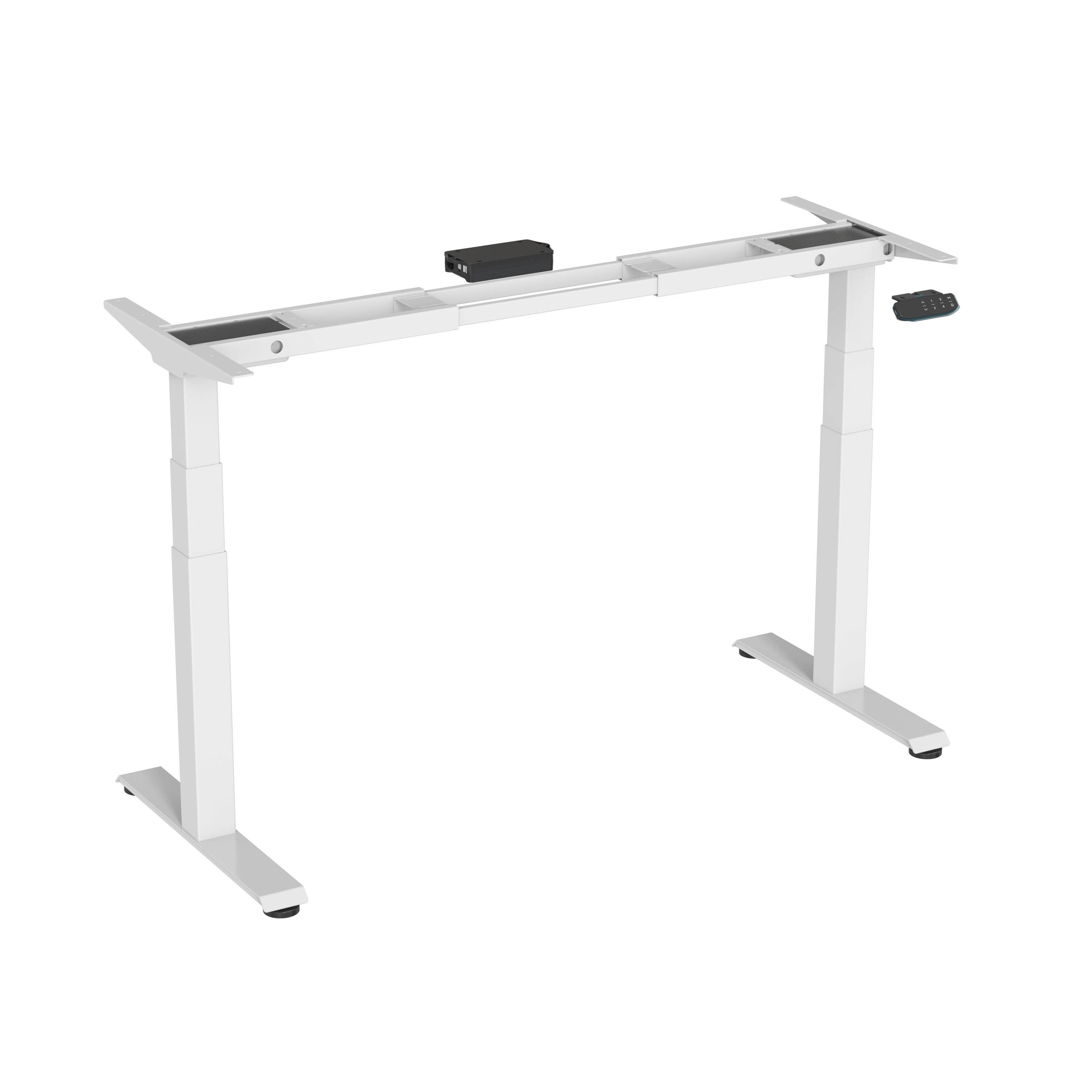 Brushless Dual Motor Electric Standing Desk with 3-Stage Legs – V-MOUNTS JSD2BLM-01-3-Z