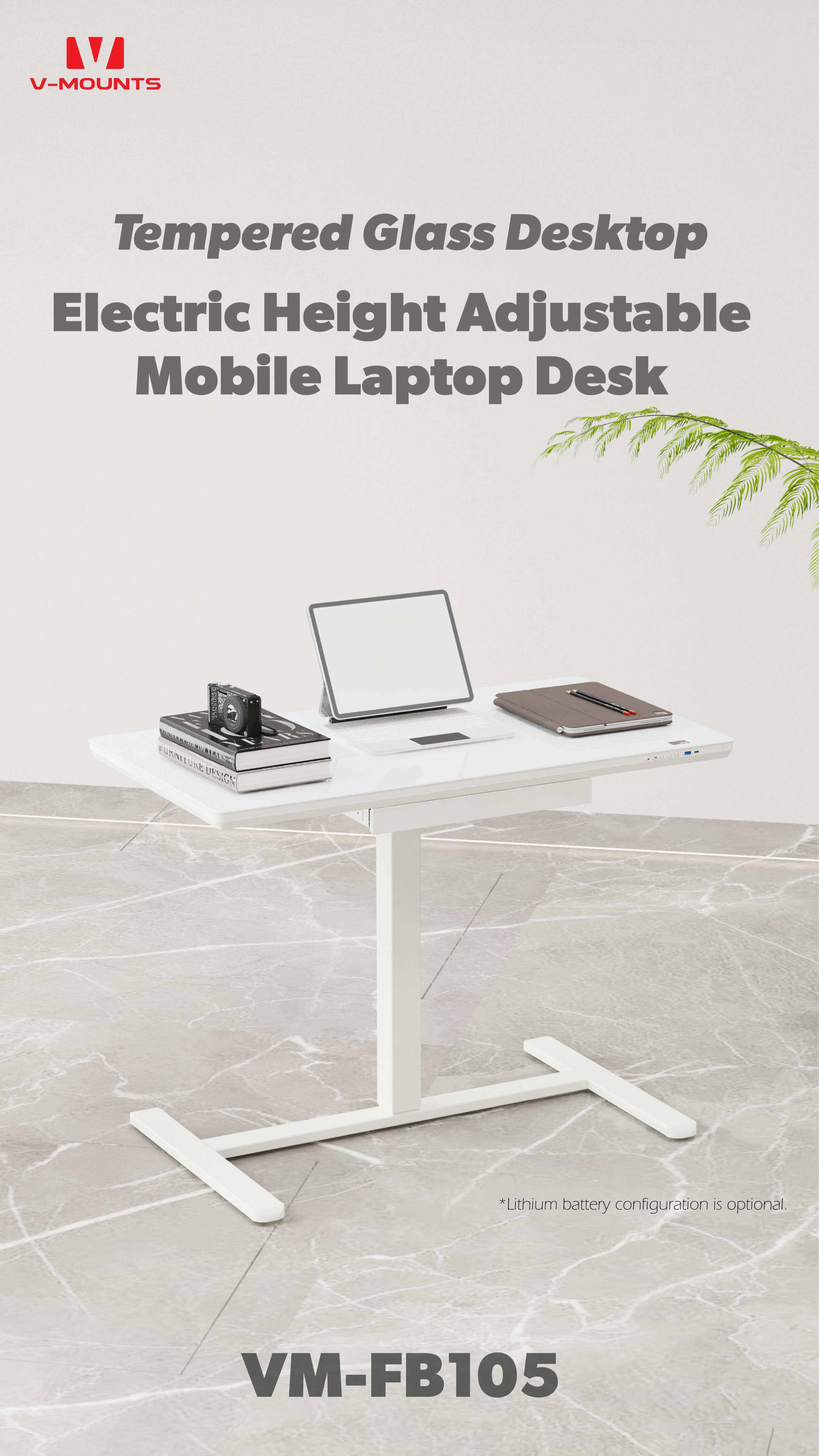 V-MOUNTS Tavoli Portatili per Laptop FB105