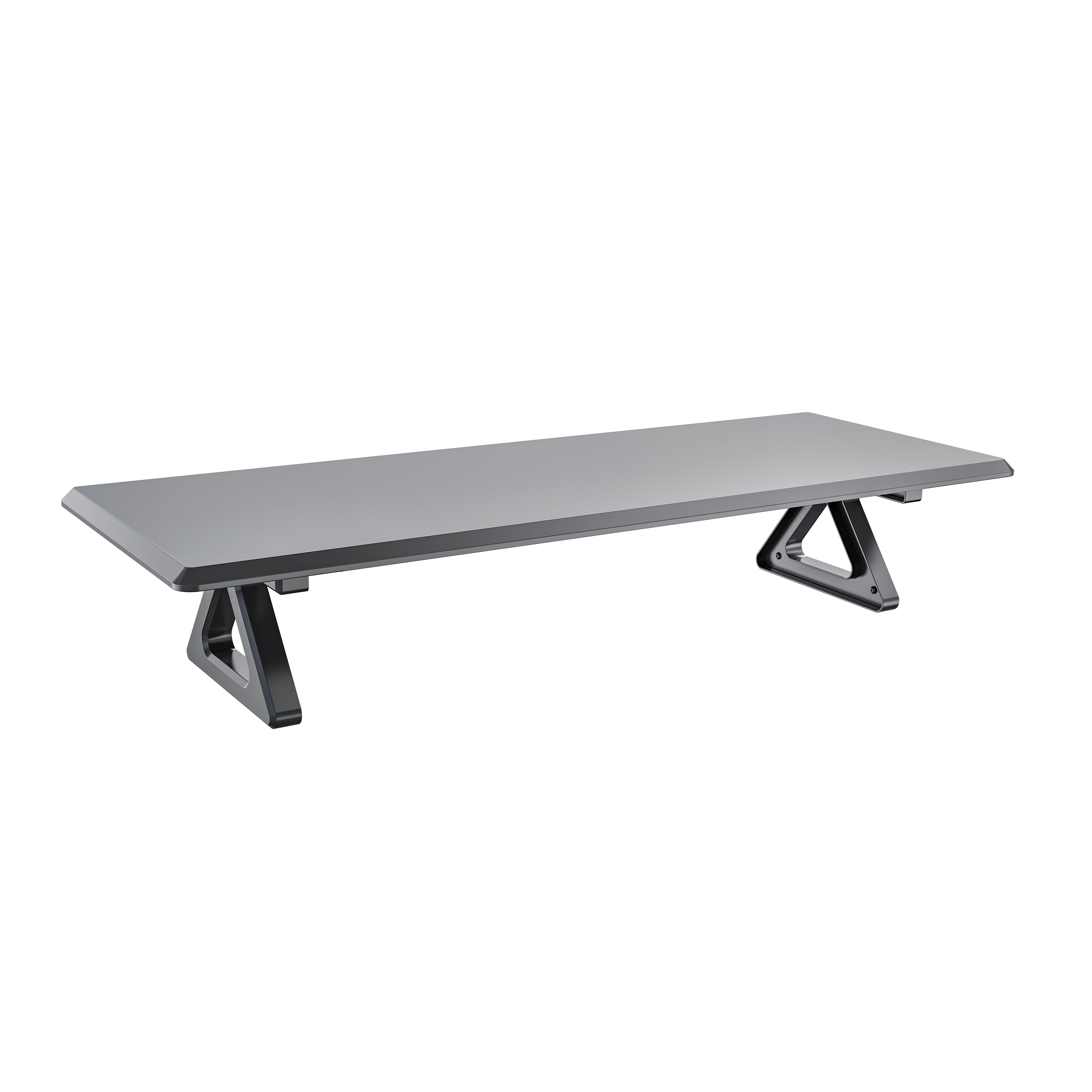 Grand pied d'écran avec base trépied pour configuration ergonomique de bureau – V-MOUNTS VM-MR05L