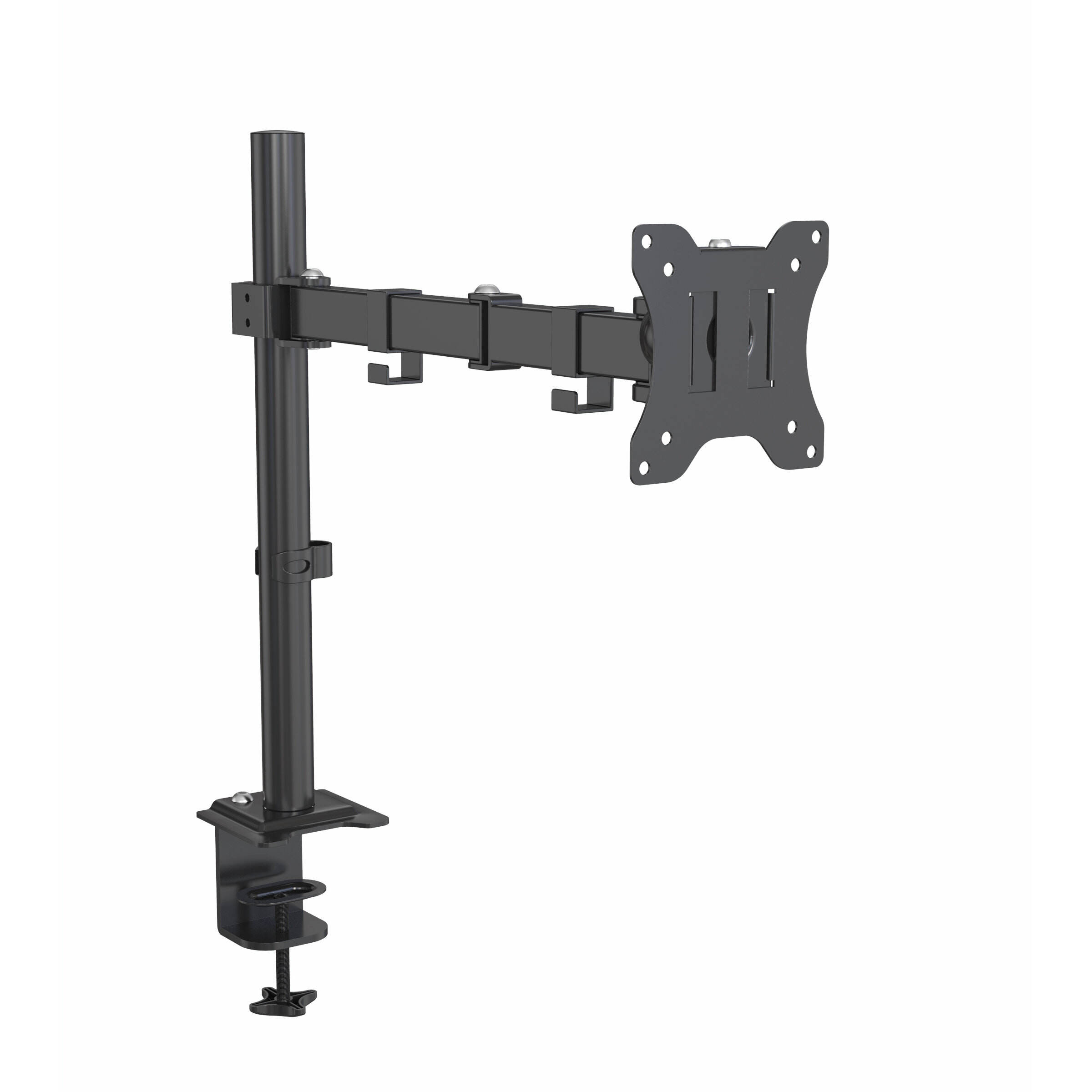 360度回転式 調整可能 フレキシブル シングルモニターアーム V-MOUNTS VM-D52