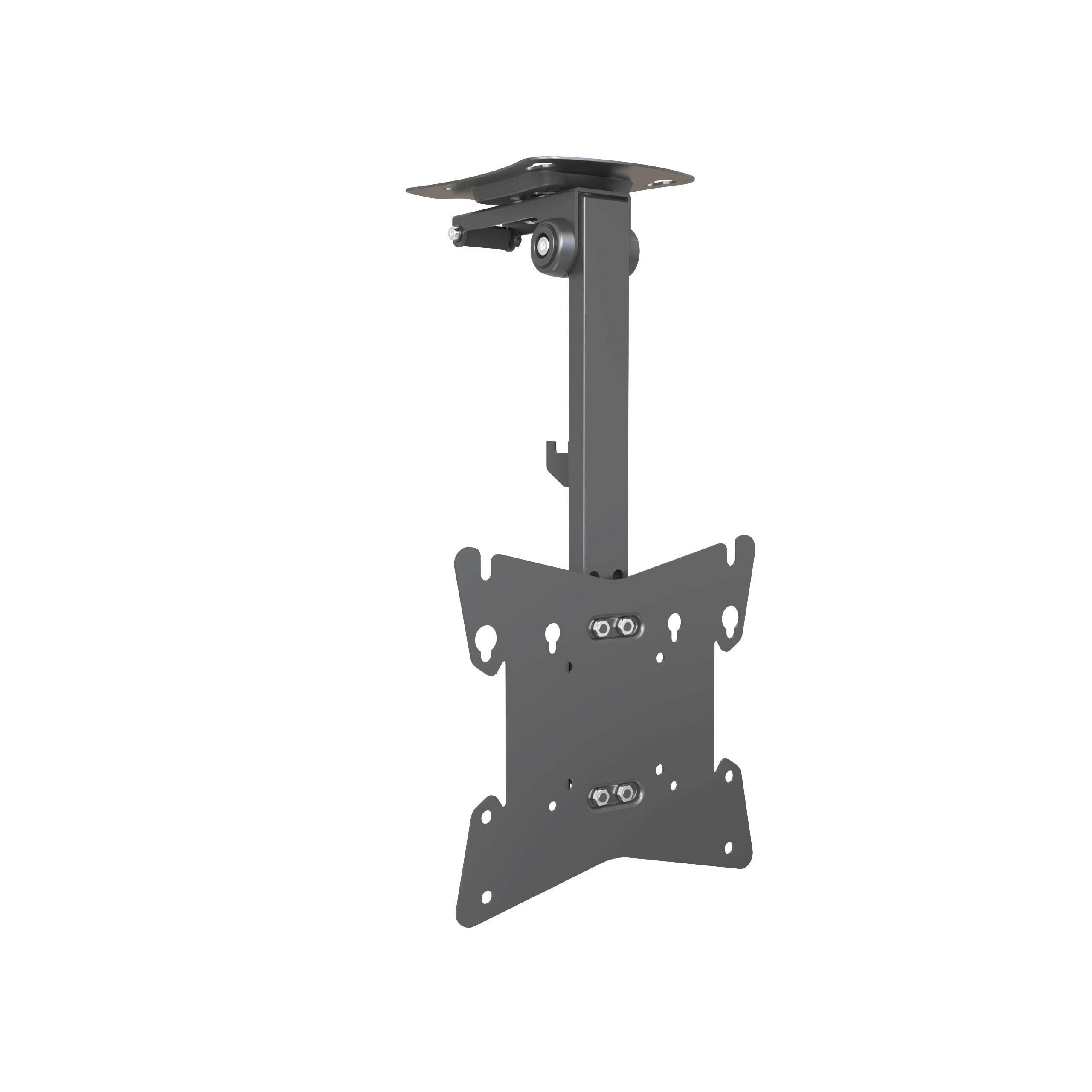 مثبت تلفزيون سقف معلق مدمج للشاشات من 17 إلى 37 بوصة – V-MOUNTS VM-CP08