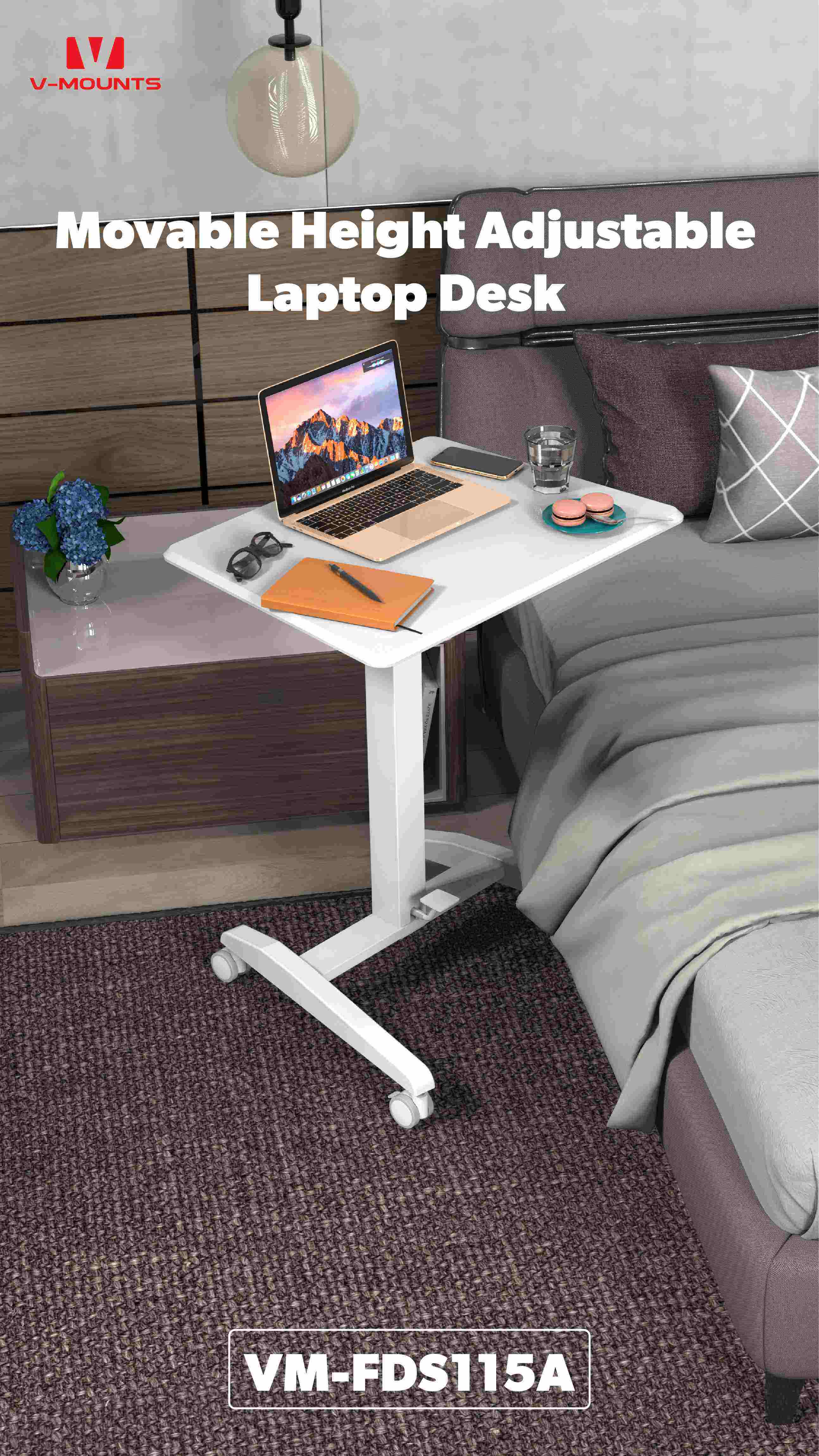 V-MOUNTS Mobile Laptop Desks FDS115A