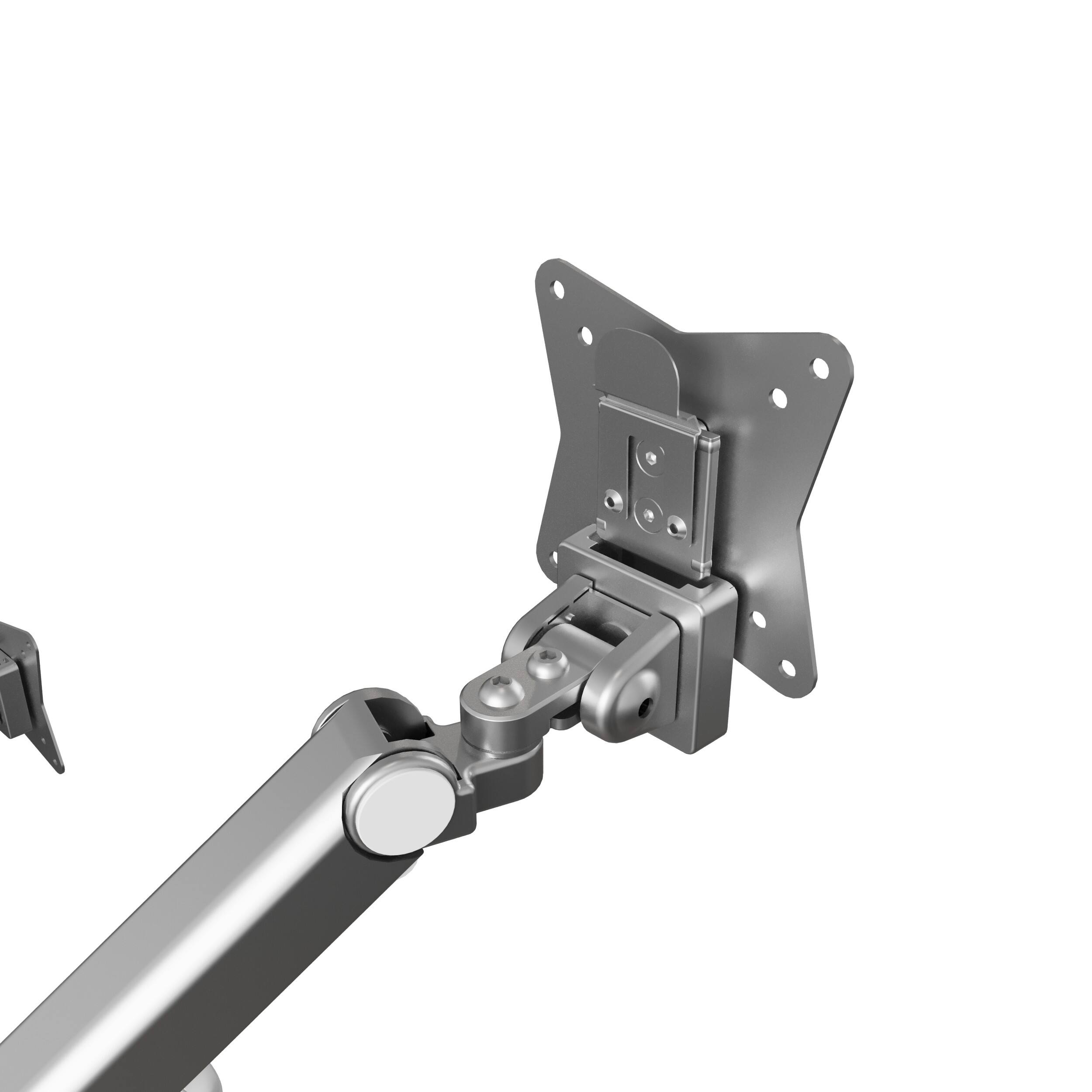 Ergonomic Dual Monitor Arm with Mechanical Spring – V-MOUNTS VM-DS22U ...
