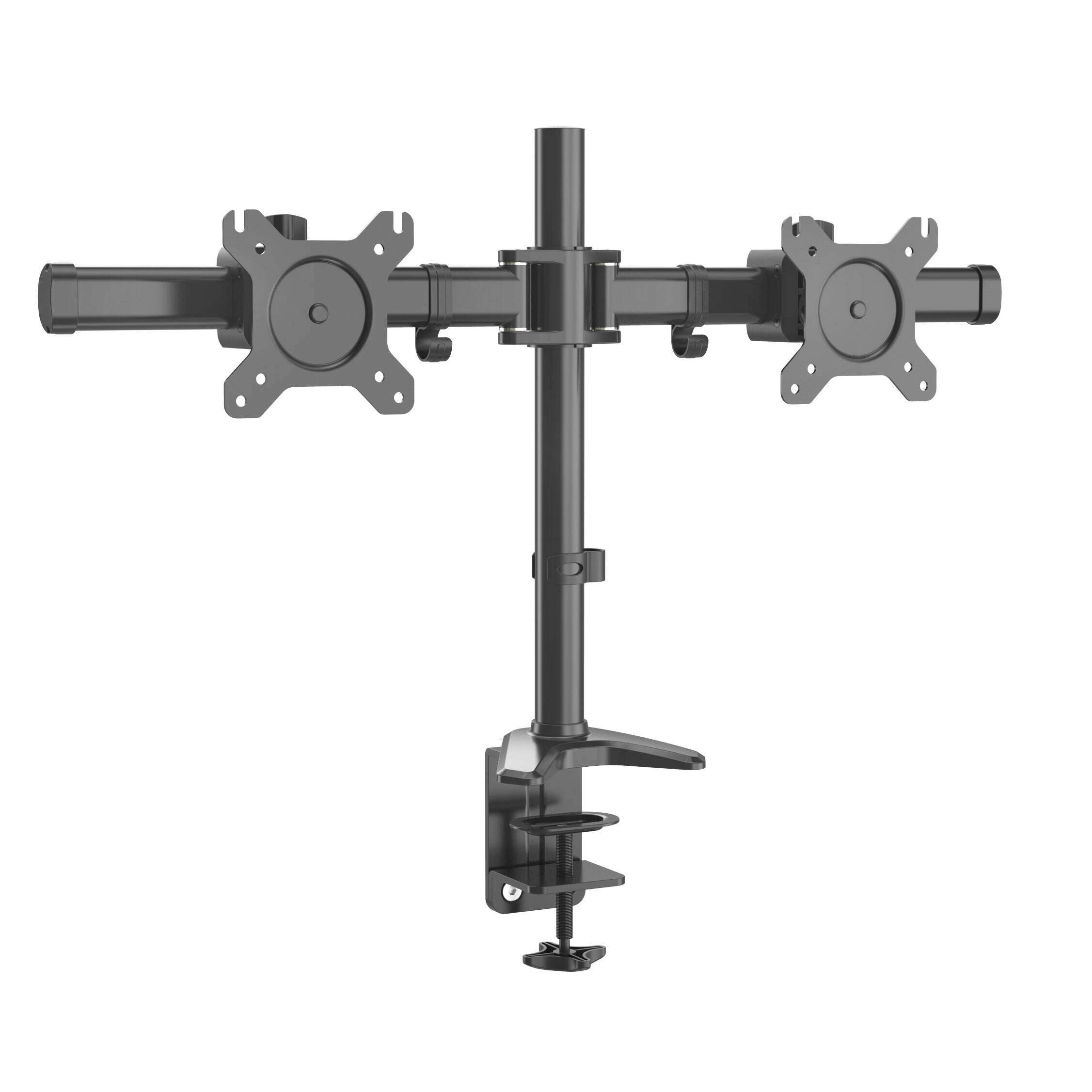 Brazo Ajustable para Doble Monitor con Pinza para Escritorio y Gestión de Cables – V-MOUNTS VM-MP320CL