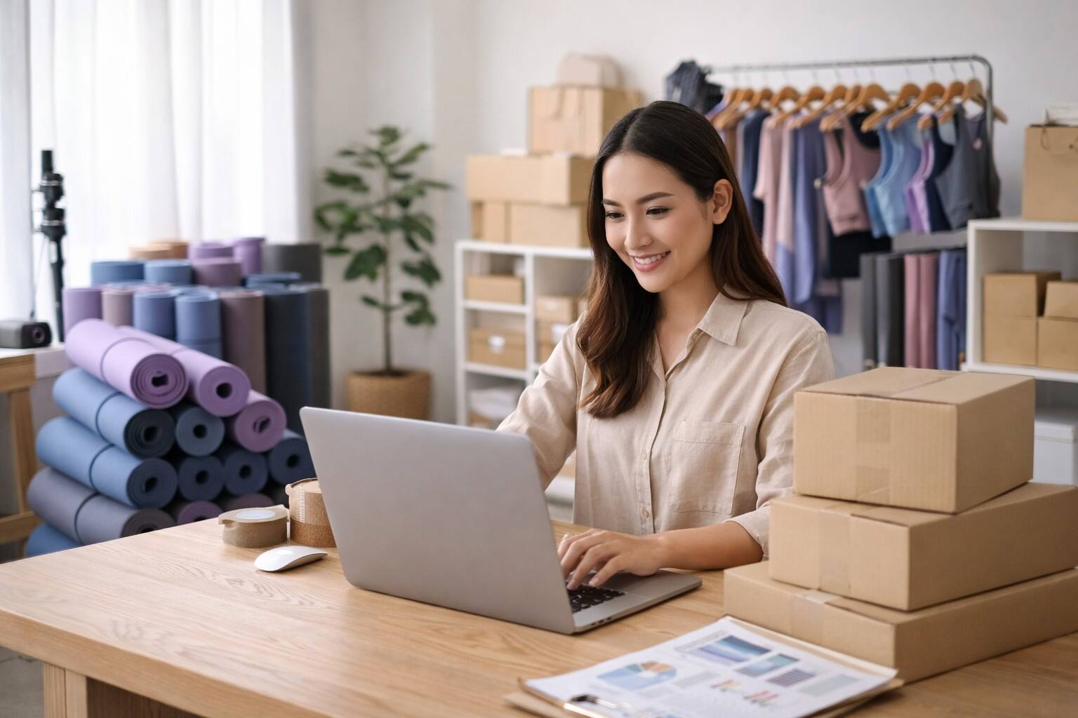MOQ flessibile per venditori online e marchi